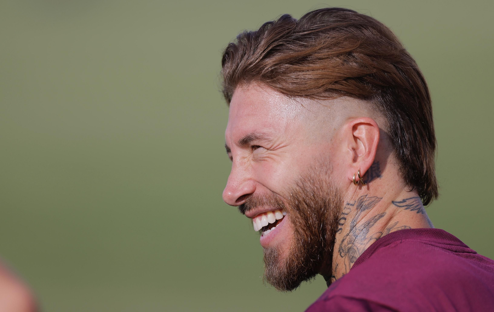 Las fotos del primer entrenamiento de Sergio Ramos tras su regreso al Sevilla FC