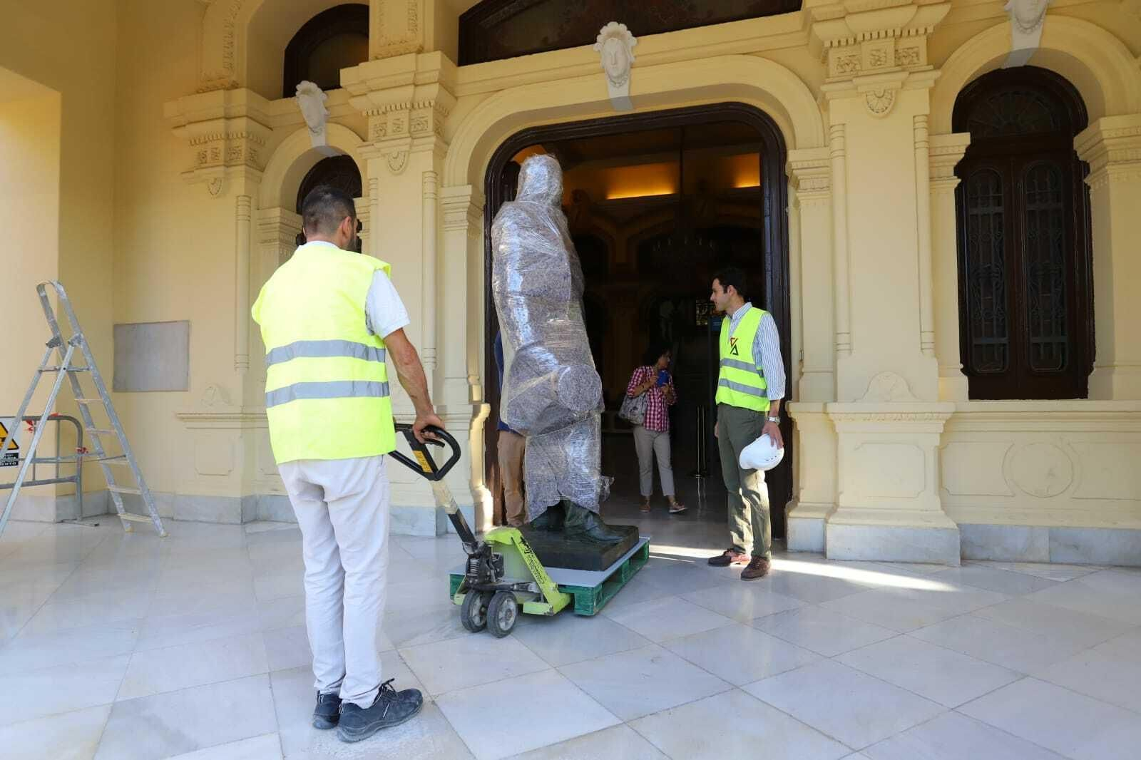 Las fotos del regreso del Marqués de Larios a la Alameda