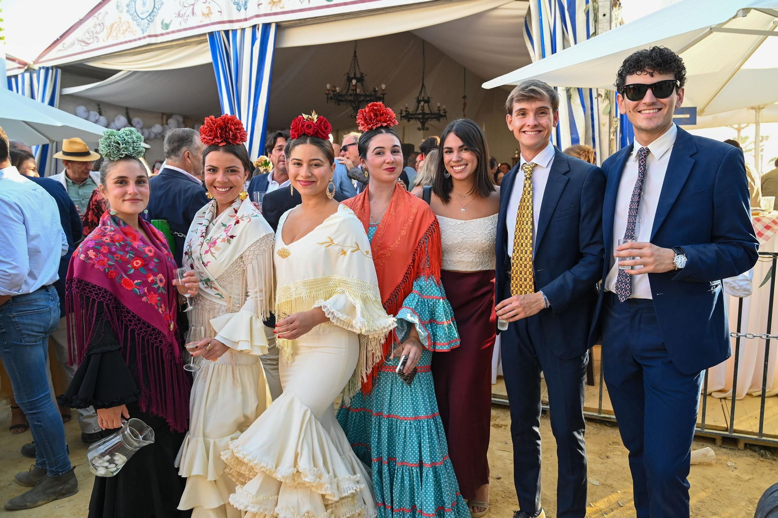 Imágenes del ambiente nocturno del 11 de octubre en la Feria del Caballo 2025