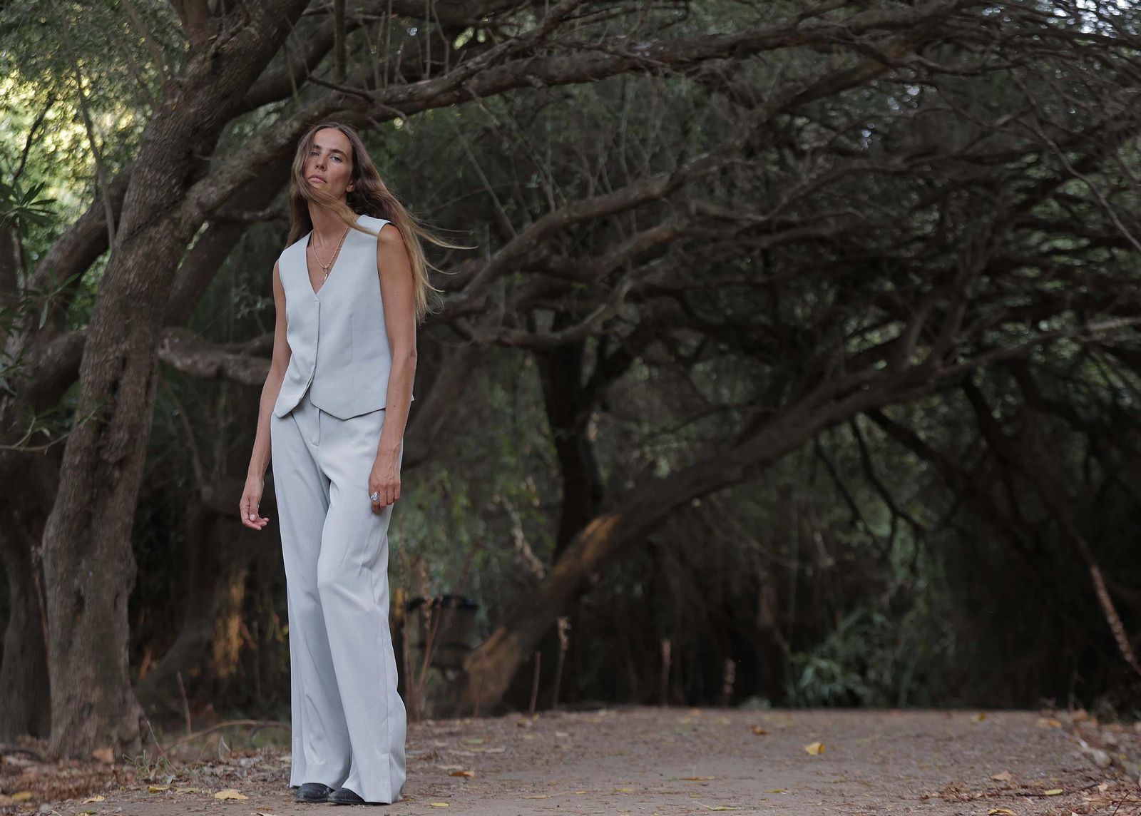 Fotos de Brisa Fenoy en la zona de Getares en Algeciras