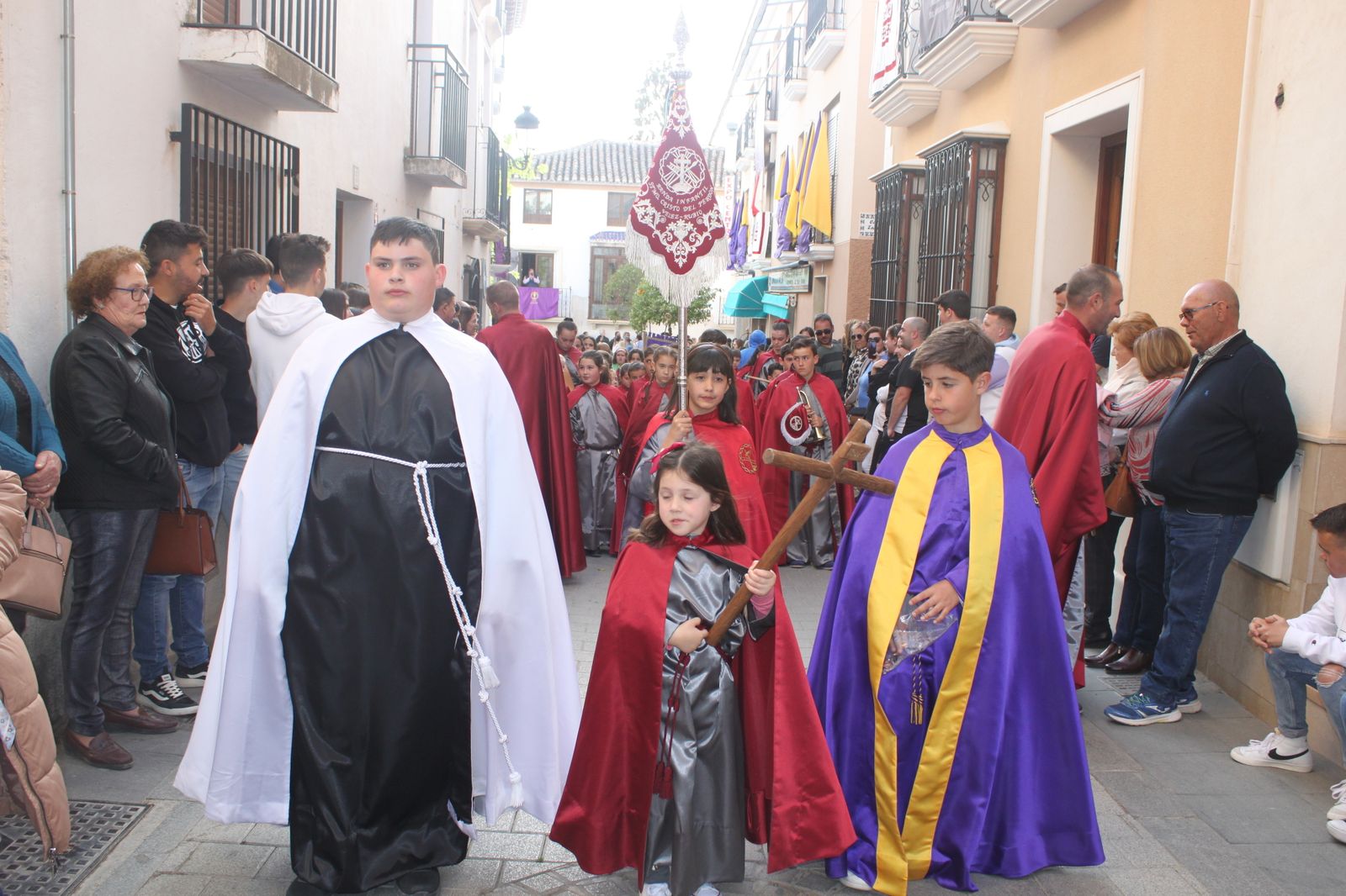 La primera procesión infantil de Vélez-Rubio, en imágenes