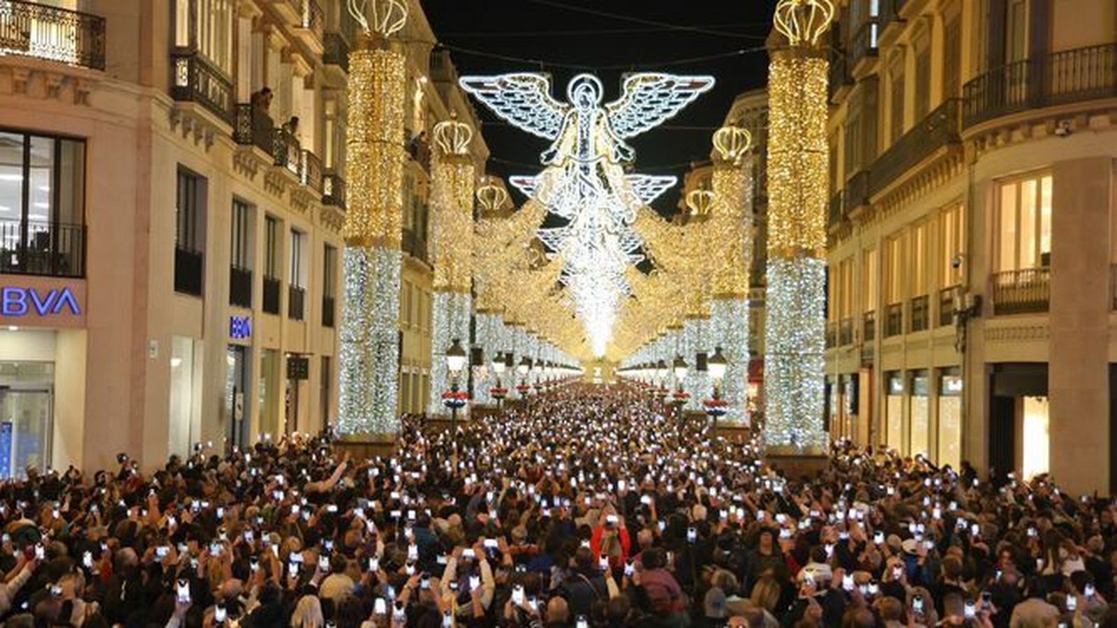 Alumbrado navideño de calle Larios