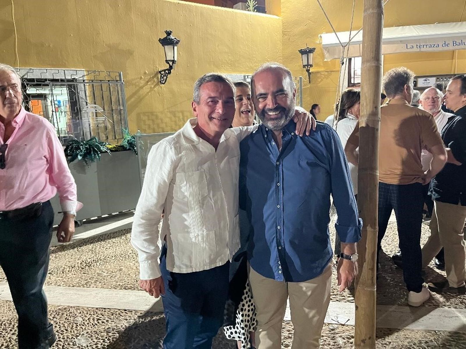 Homenaje a Pelayo y Ana en el Baluarte