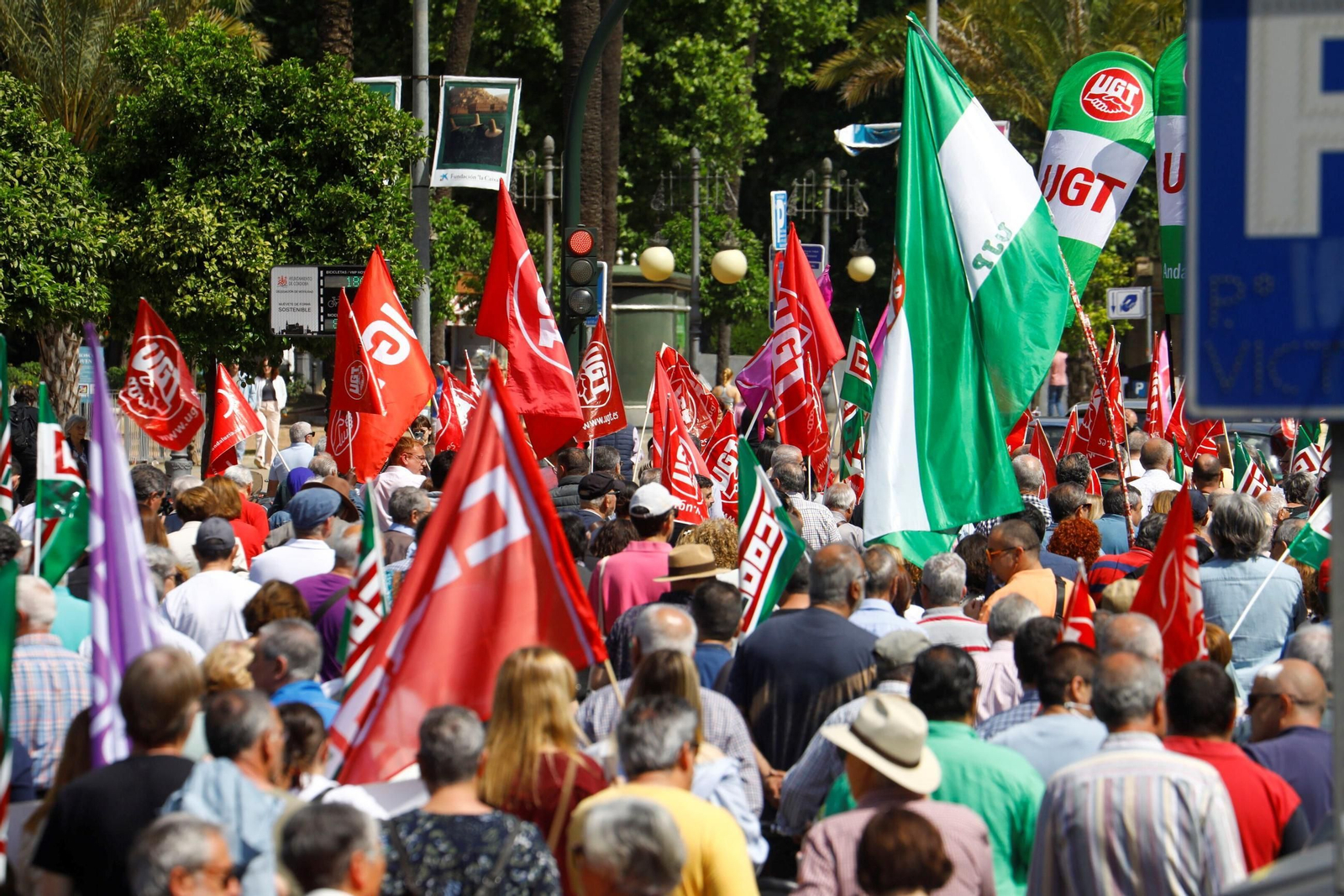 Todas las imágenes de la manifestación del 1 de mayo en Córdoba Todas las imágenes de la manifestación del 1 de mayo en Córdoba