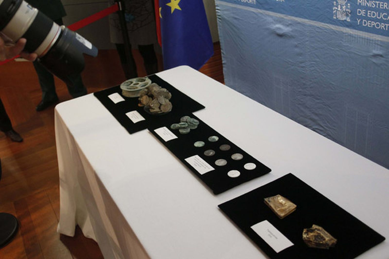 Sanz culpa a la Junta de que tesoro del Odyssey no esté en Cádiz