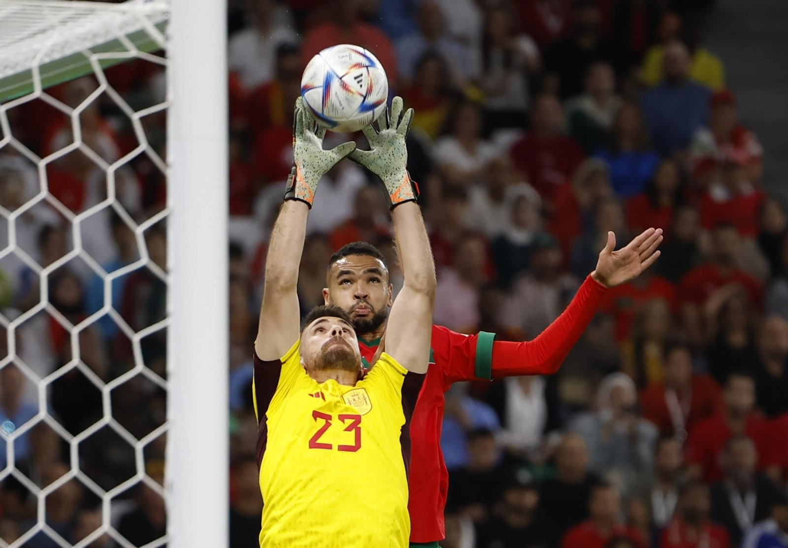 Fotos del Marruecos-España en octavos del Mundial de Qatar