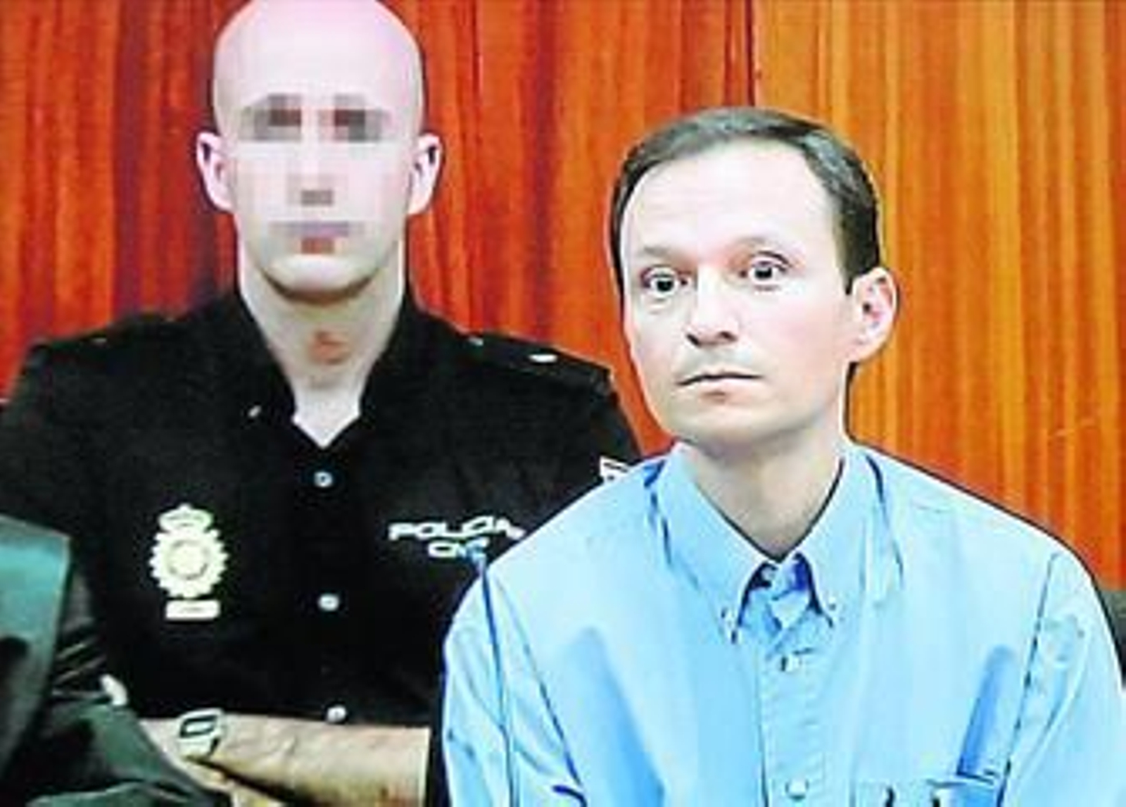 José Bretón, ayer durante la lectura del veredicto del Jurado.