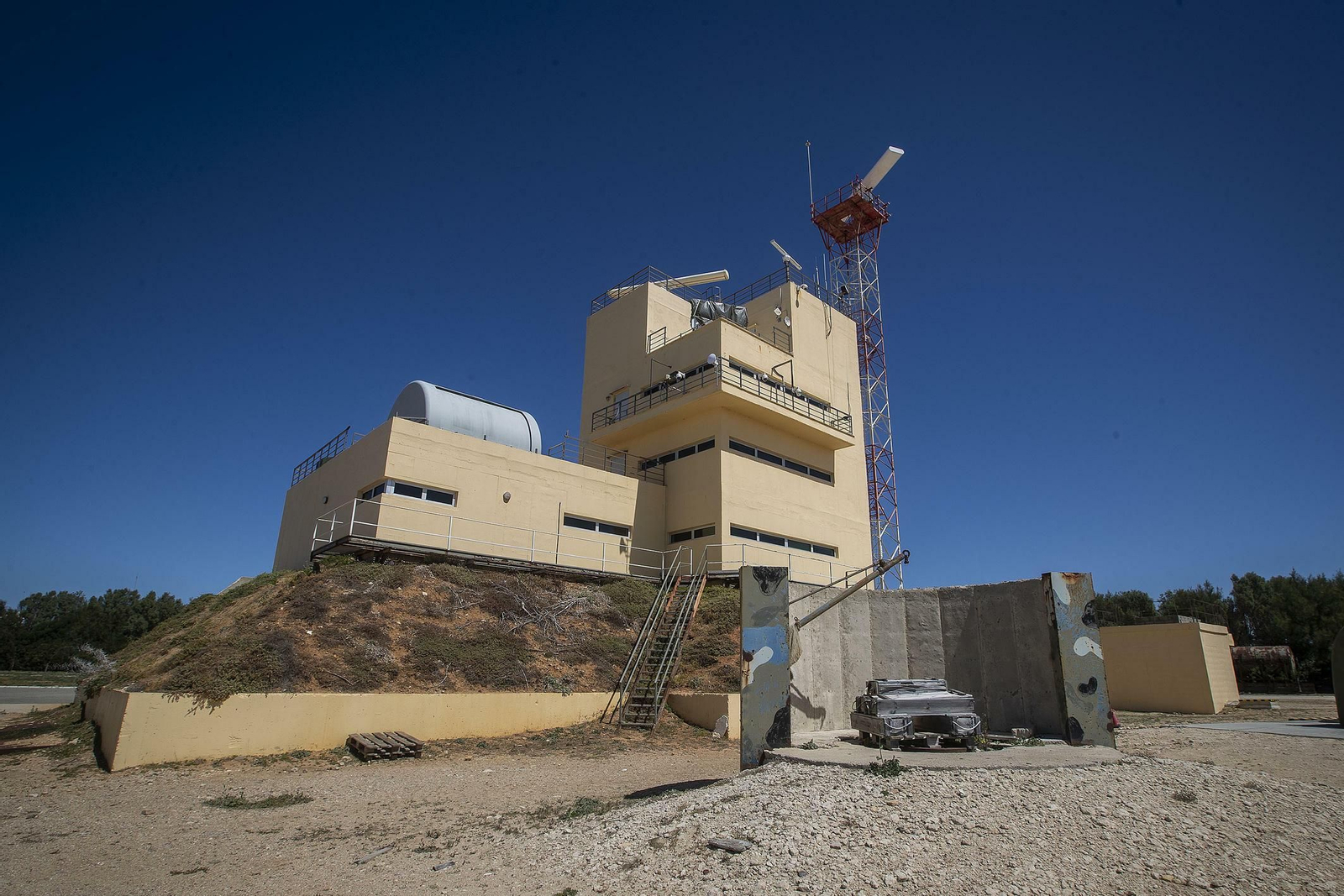 Dentro del Centro de Ensayos Torregorda