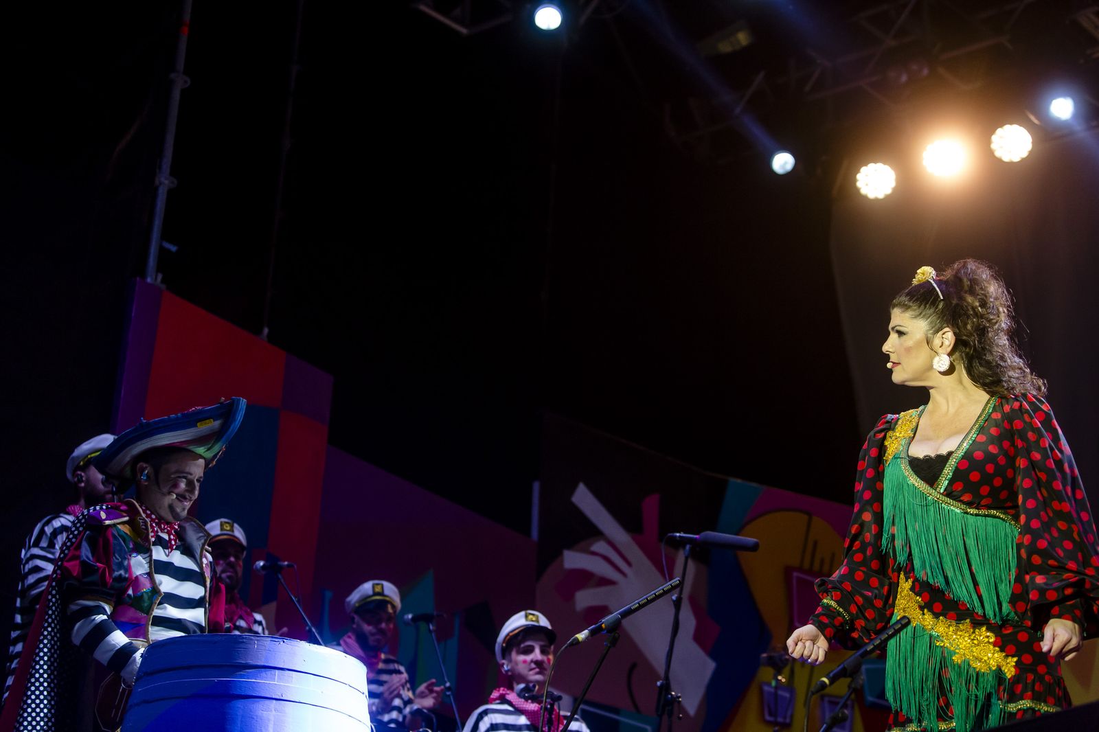 Las imágenes del pregón del Carnaval de David Palomar