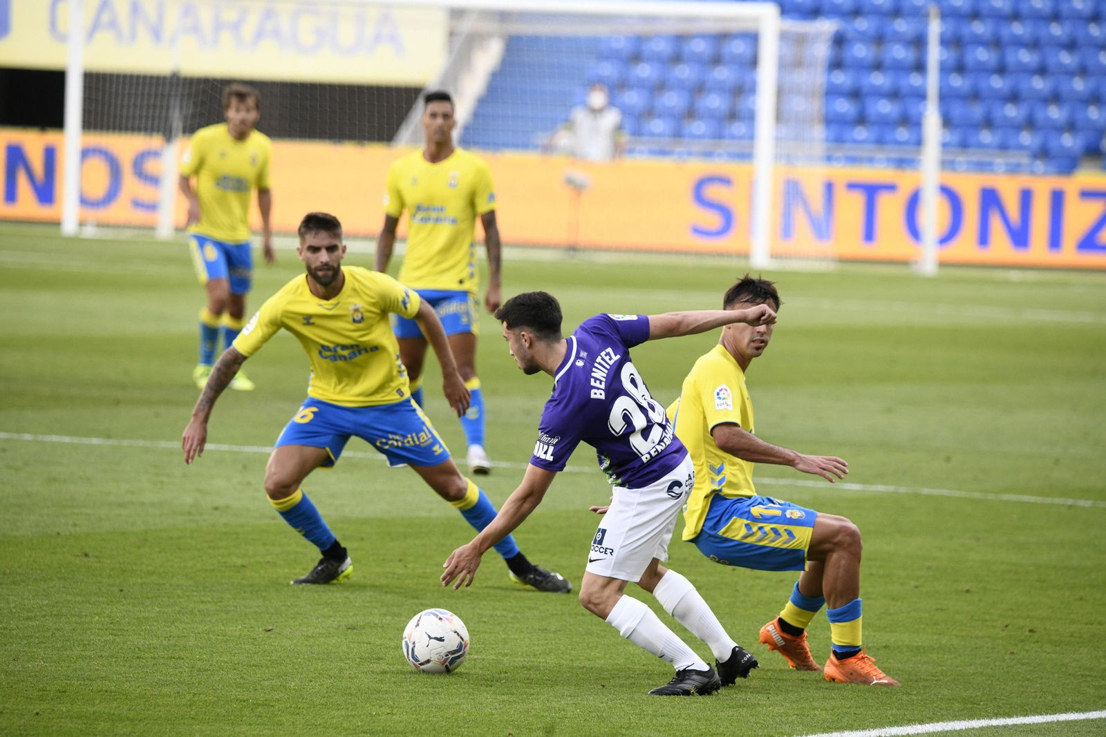 El Las Palmas-Málaga CF, en fotos
