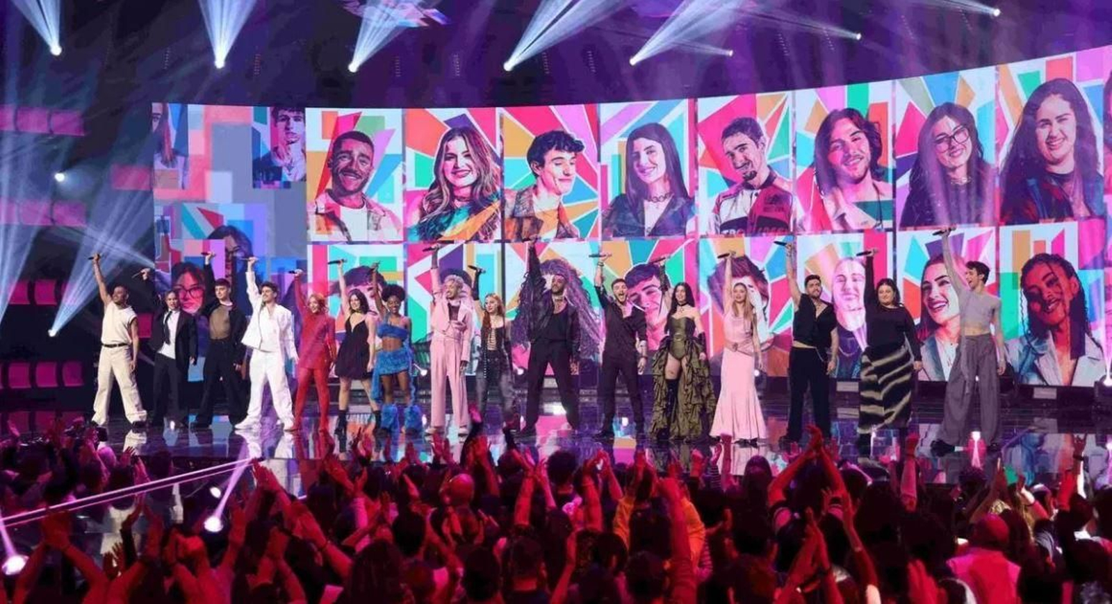 Una imagen de los alumnos de la Academia en una gala.