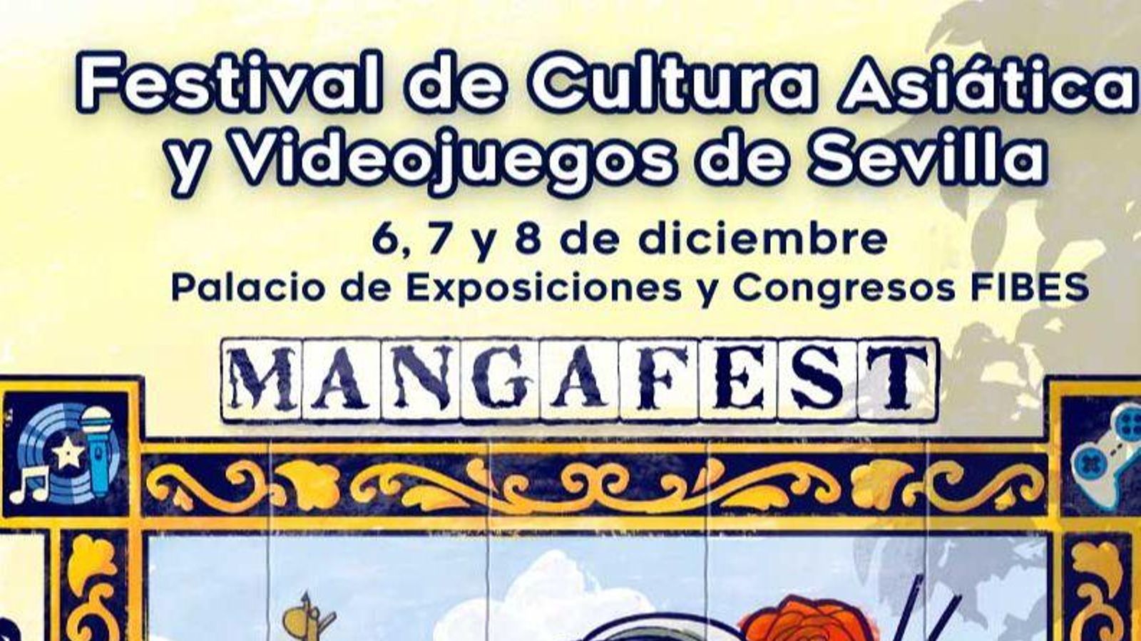Este es el cartel de Mangafest Sevilla