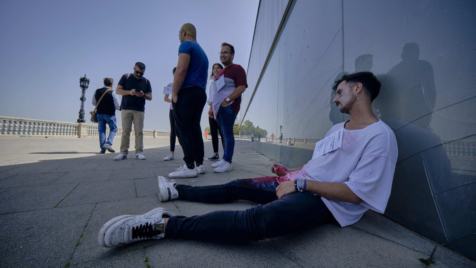 Simulacro de incidente intencionado en Cádiz