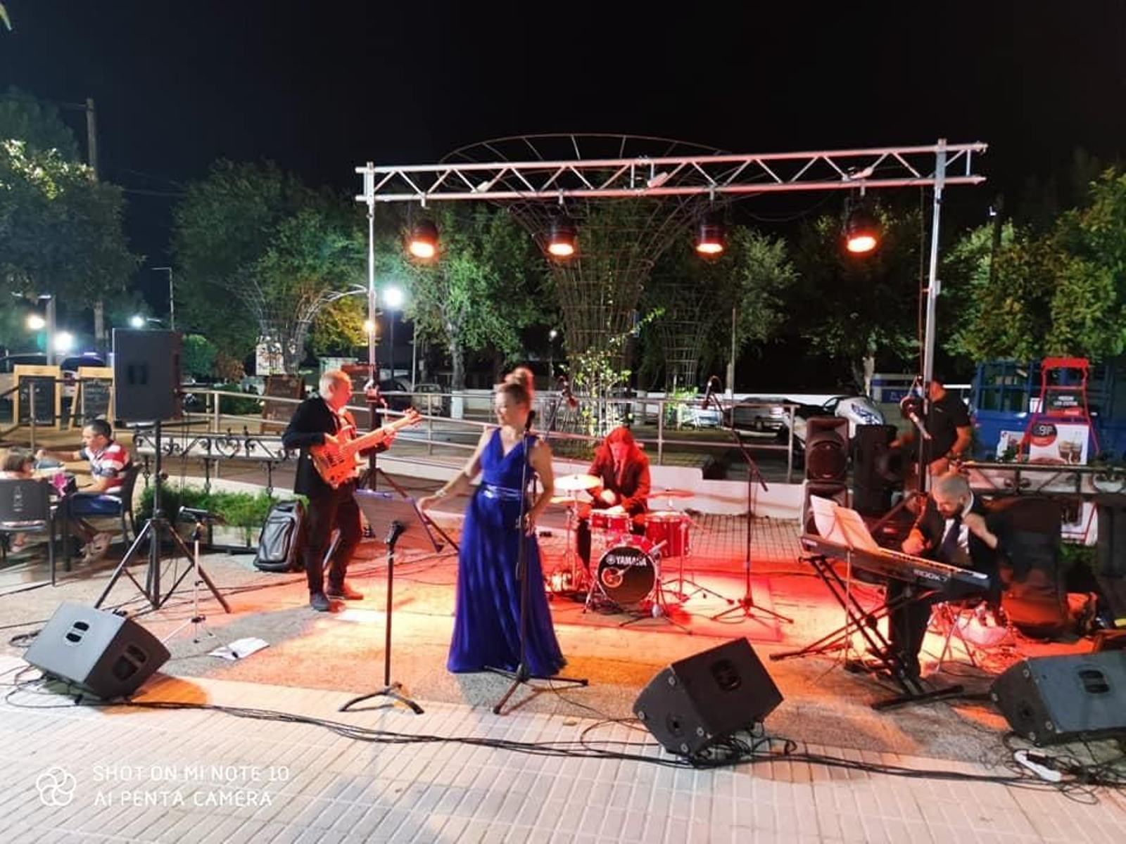 Concierto en la calle, celebrado en Guillena la semana pasada.