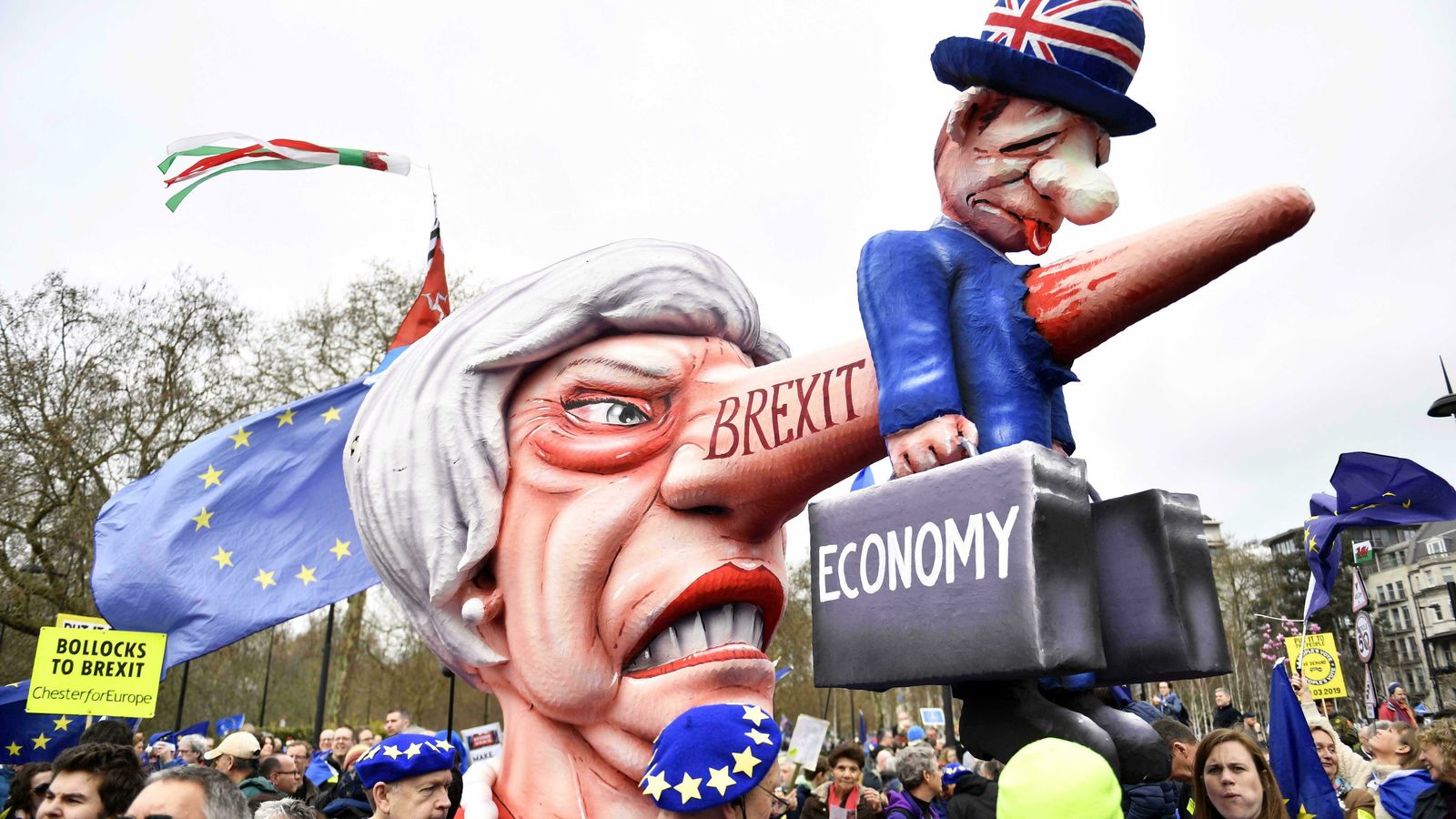 Manifestación por un segundo referéndum del Brexit
