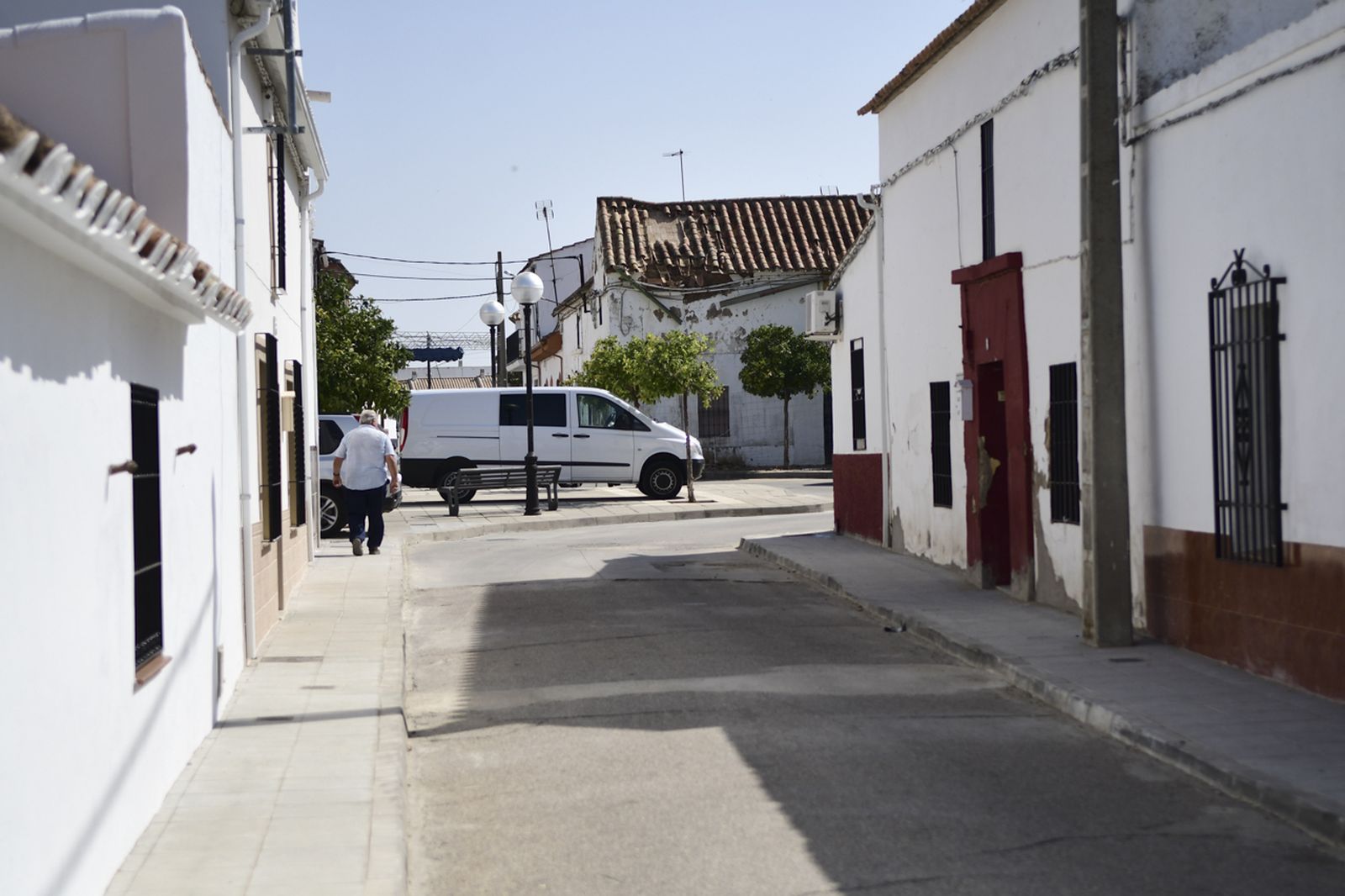 Vivienda donde se produjo el crimen.