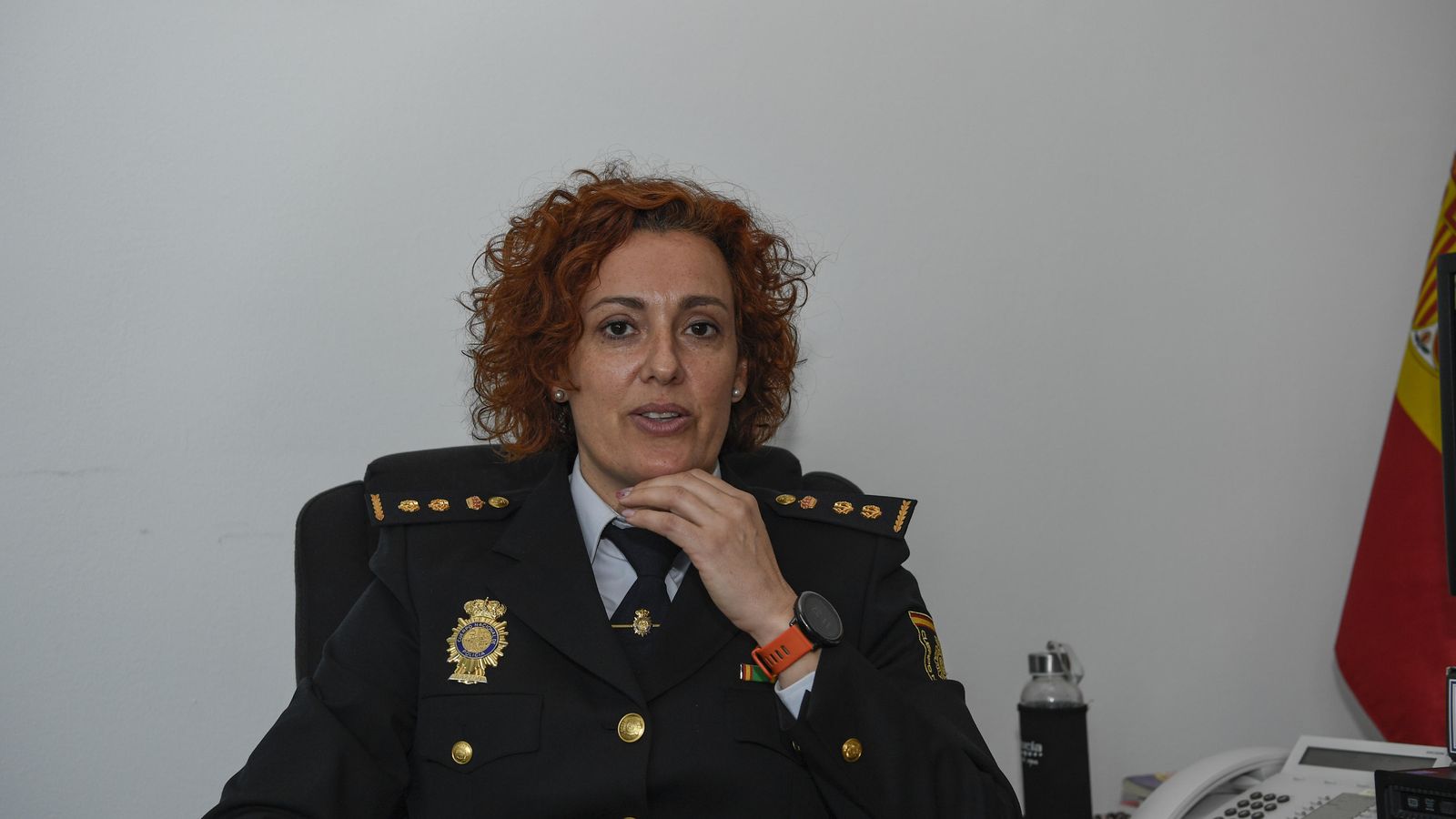 La comisaria jefa de la Brigada Provincial de Policía Judicial de la Policía Nacional en Granada, Esther Martín Bravo.