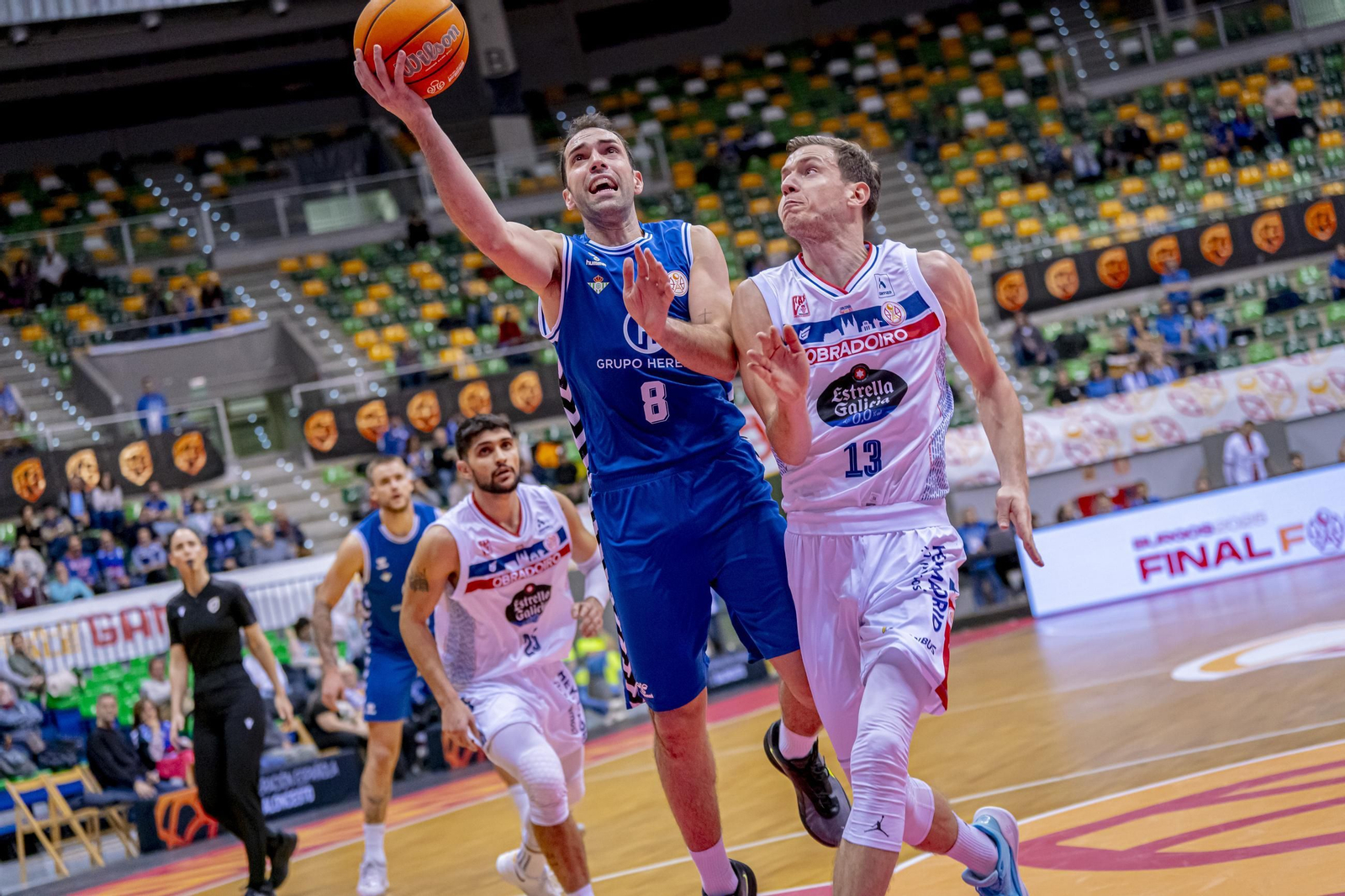 Las fotos del Obradoiro - Betis Baloncesto