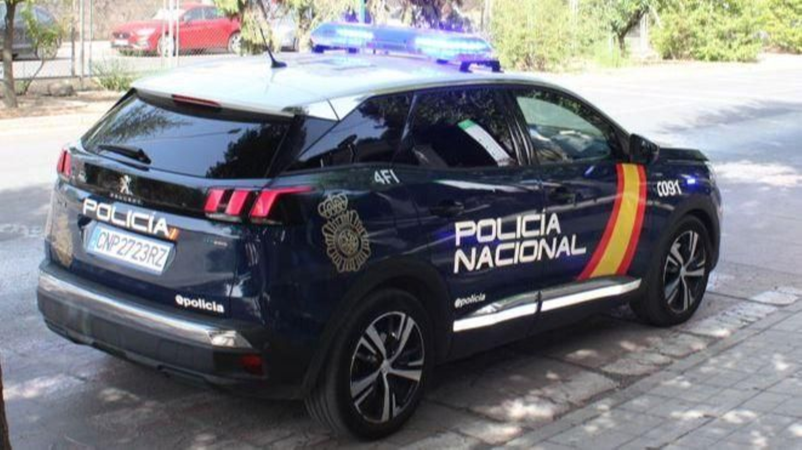 Patrulla de seguridad ciudadana en Granada