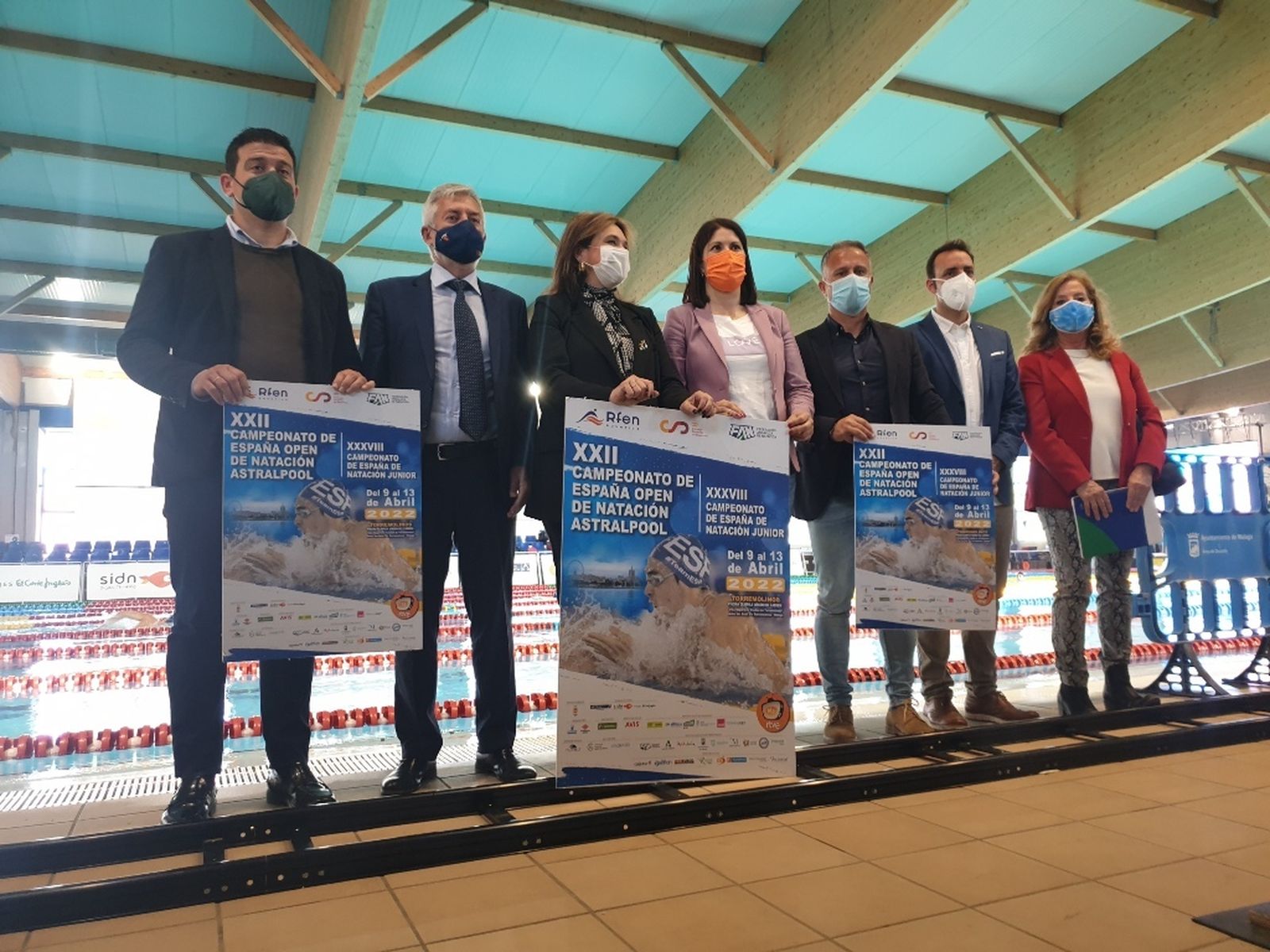 Presentación del Campeonato de España en Torremolinos.