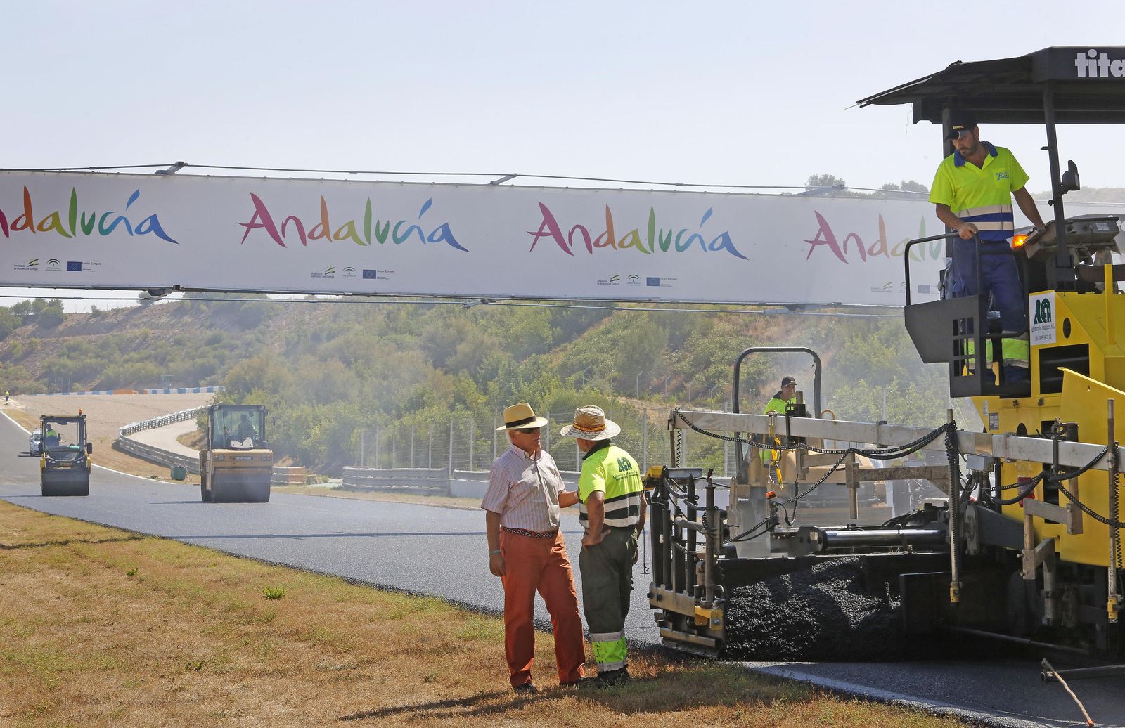 Comienzan los trabajos de reasfaltado         en el circuito