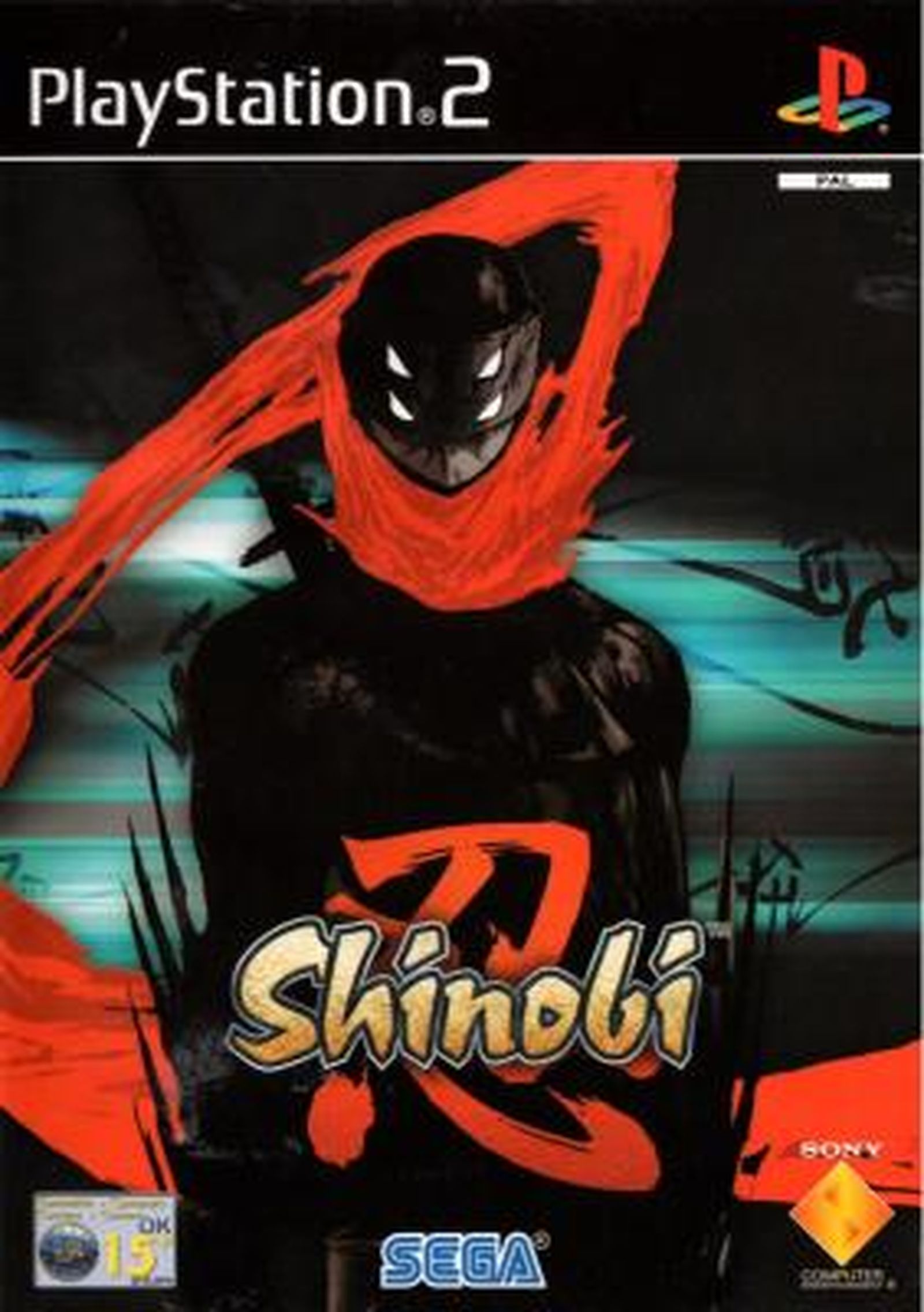7. Shinobi (2002, PlayStation 2): Reinicio en 3D protagonizado por Hotsuma, sucesor espiritual de Joe Musashi.