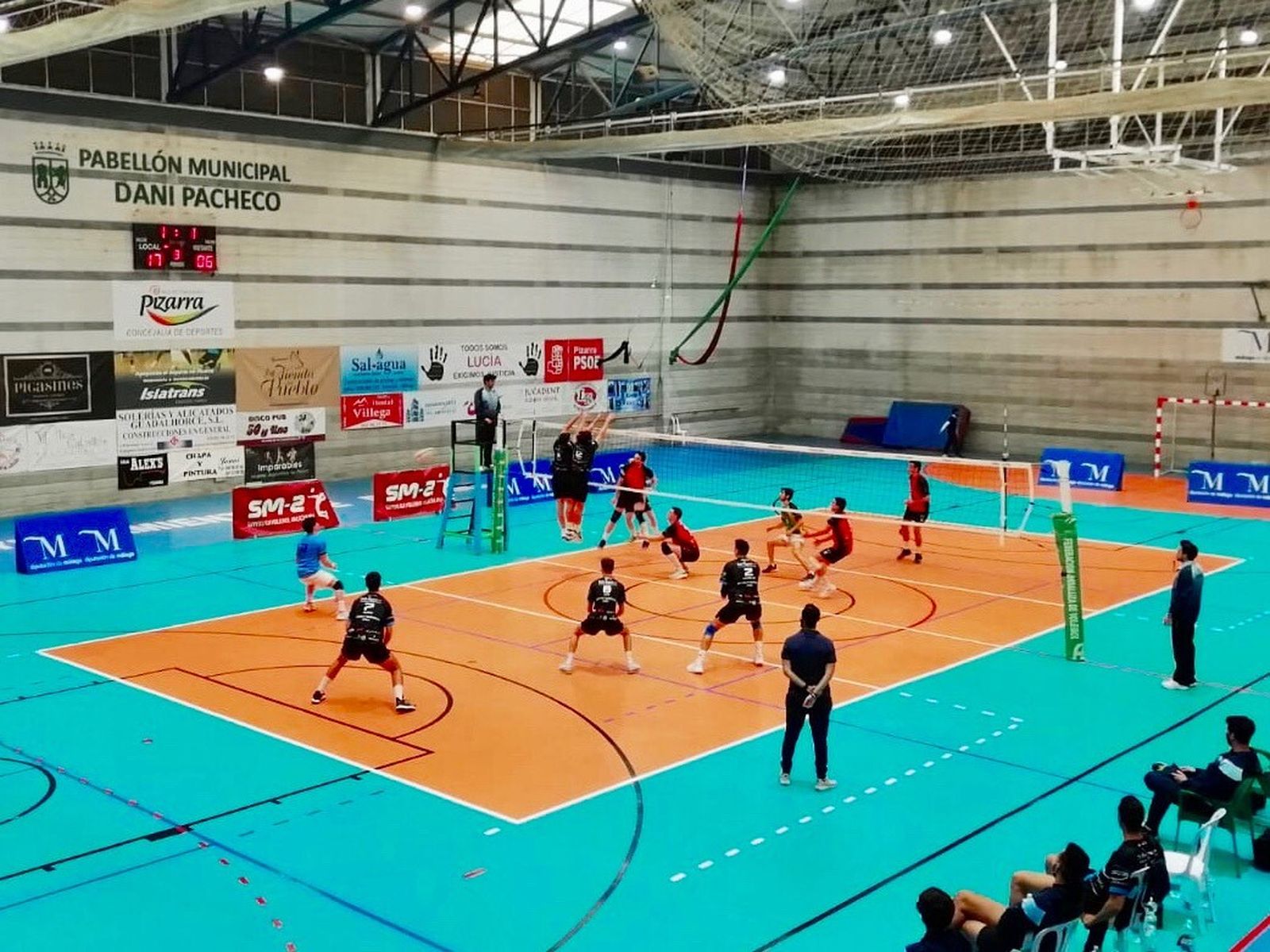 Imagen del Pabellón Dani Pacheco.