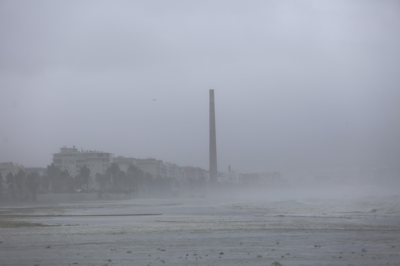 Fotos de las incidencias de la lluvia en Málaga