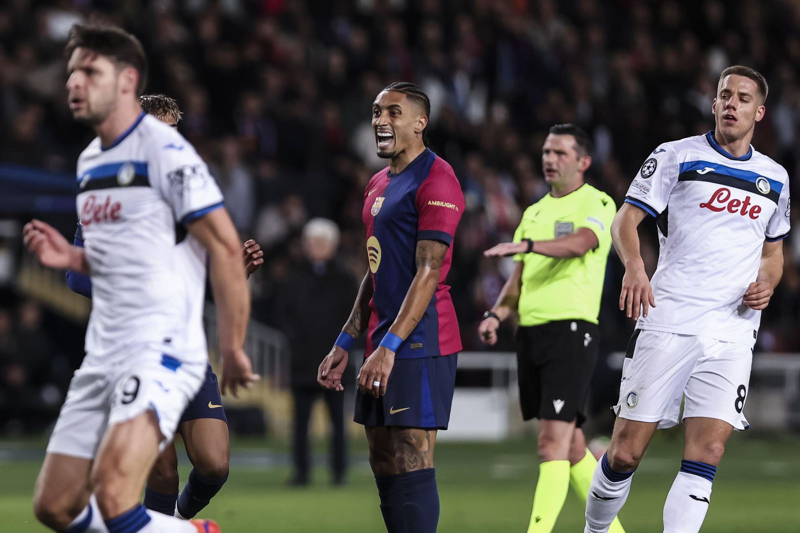 Las fotos del Barcelona - Atalanta