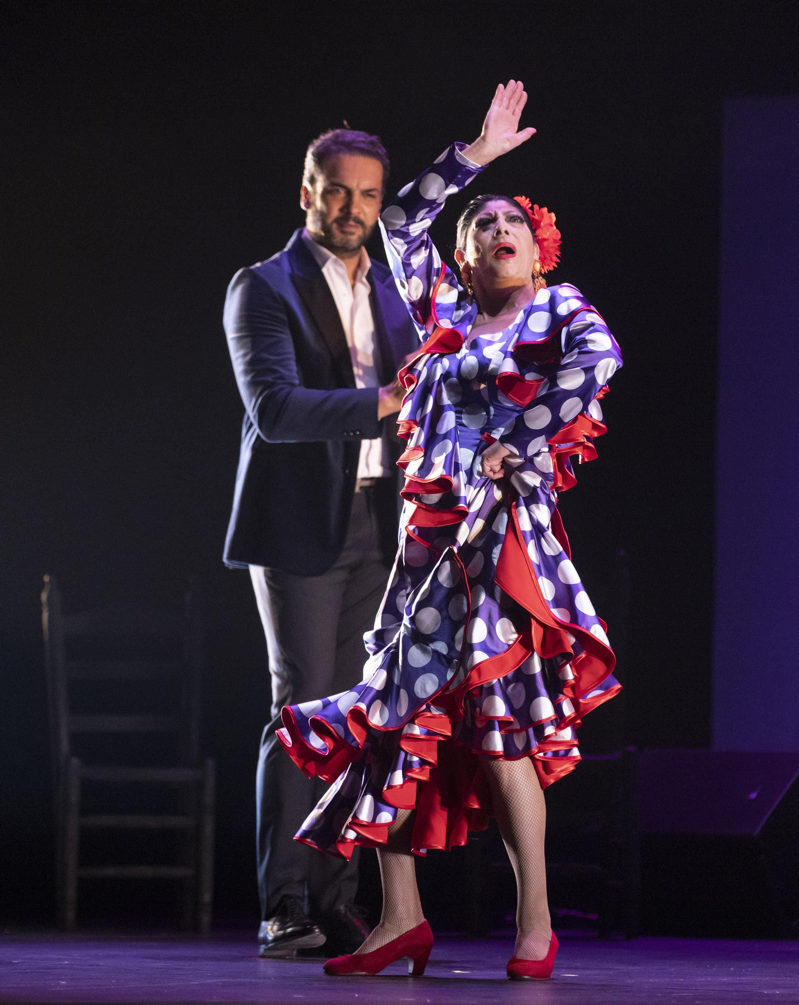 Manuela Carrasco en la Bienal de Sevilla