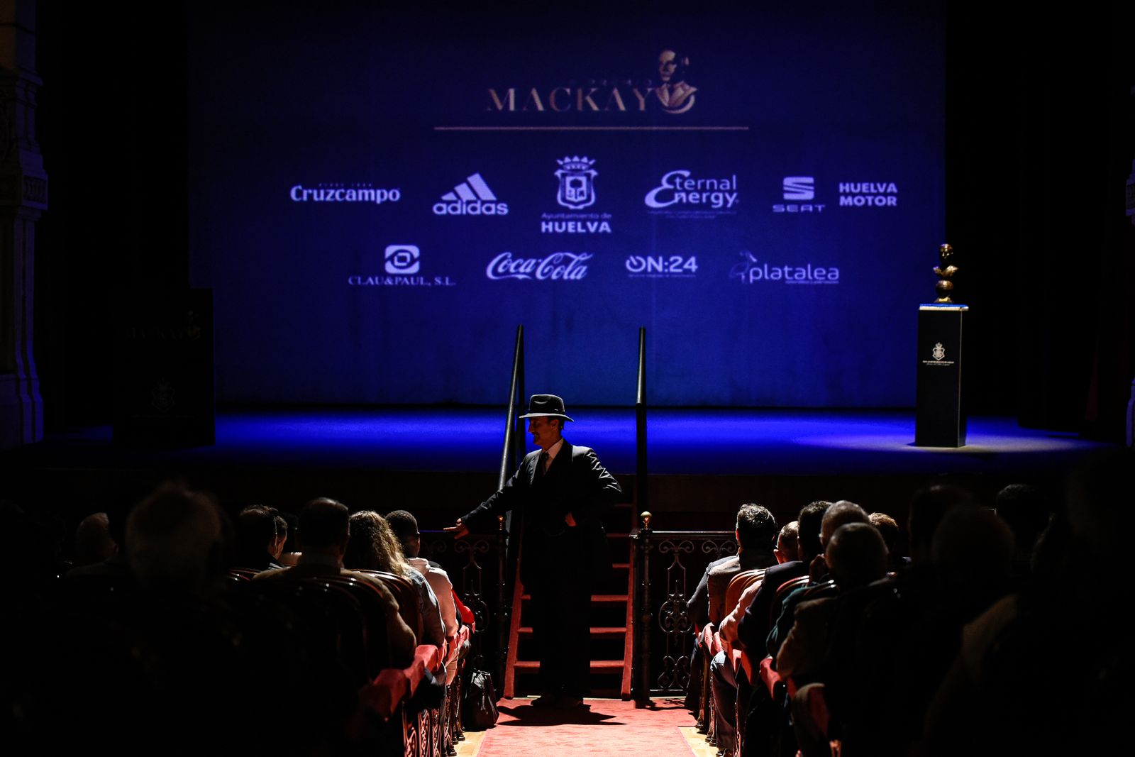 Imágenes de la entrega del premio Mckay del Recreativo
