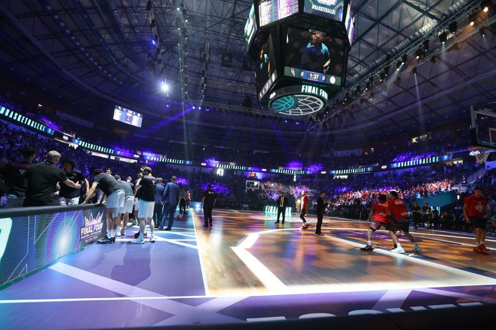 El Hapoel-Bonn, final de la BCL, en fotos