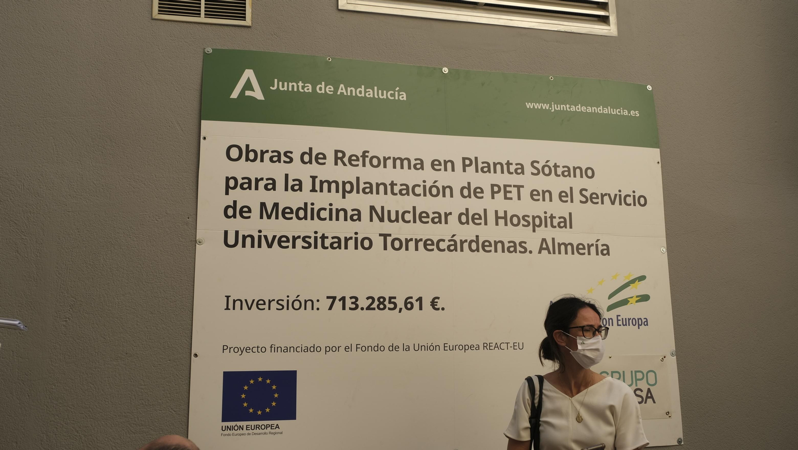 Instalación del nuevo PET-TAC en el Hospital Universitario Torrecárdenas