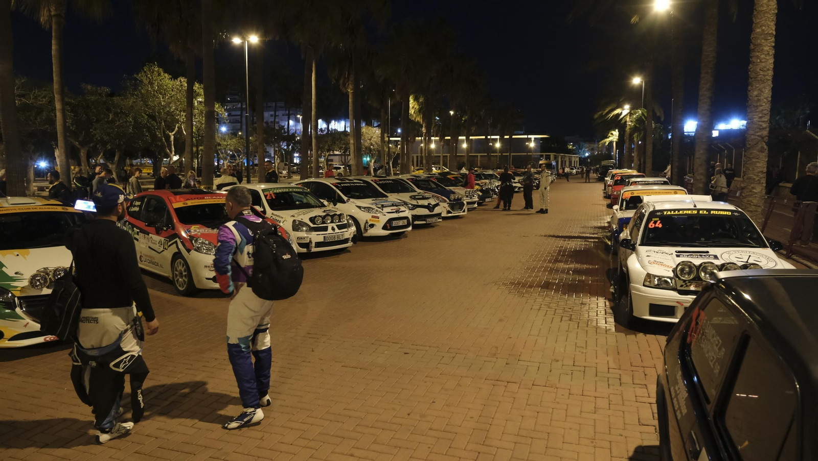 La salida de la 50 edición del Rallye Costa de Almería, en imágenes