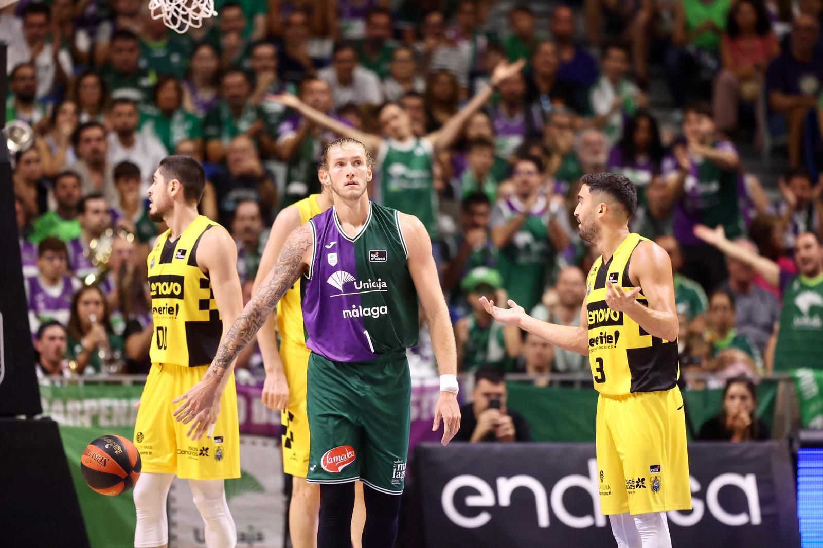 Las fotos del Unicaja - Lenovo Tenerife