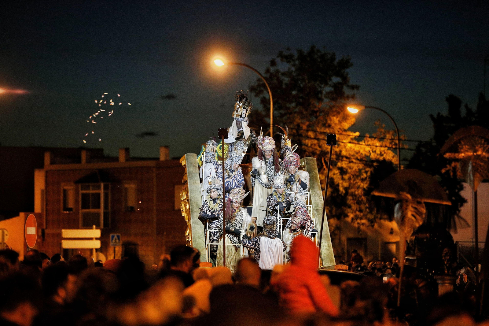 La Cabalgata de Reyes Magos de San Fernando, en imágenes