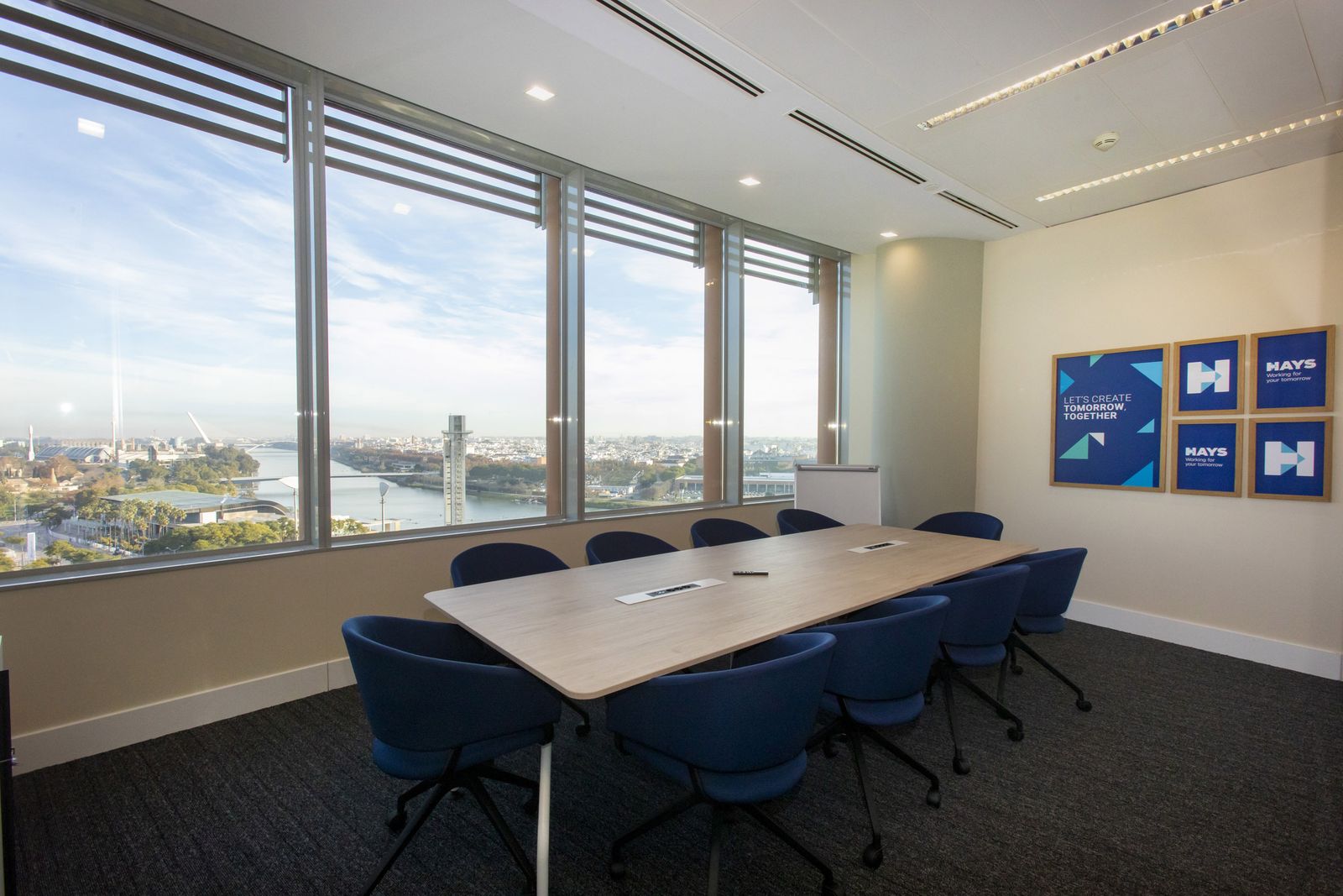 Nuevas oficinas de Hays  en Torre Sevilla.