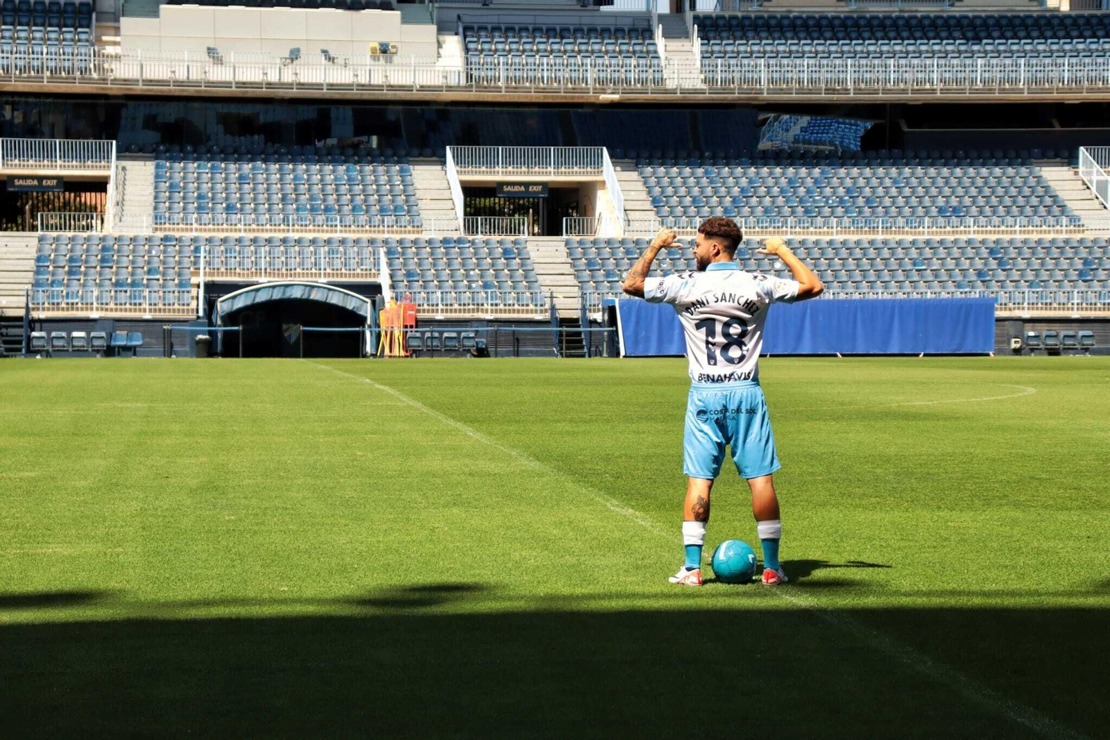 La presentación de Dani Sánchez, en imágenes
