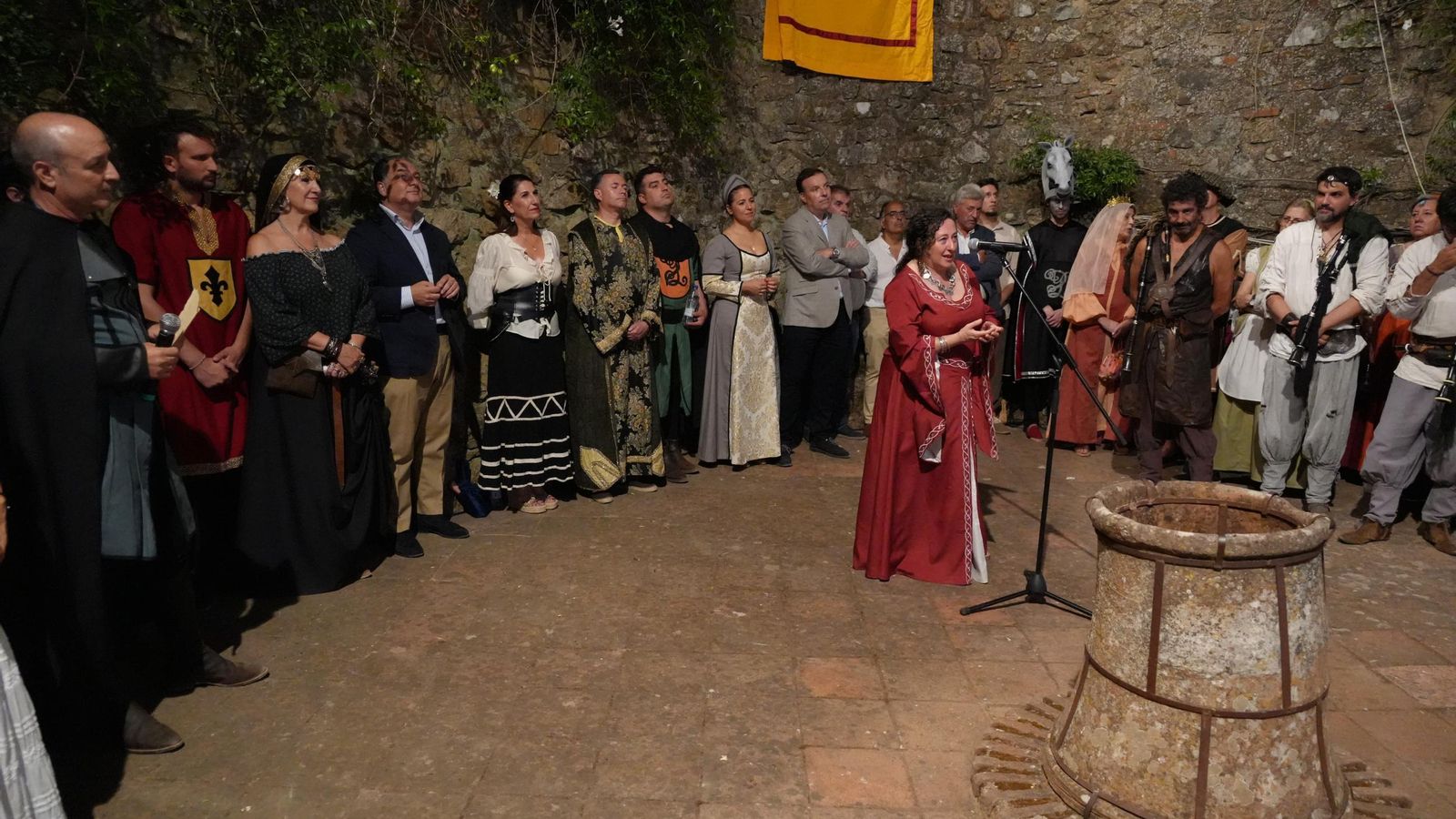 Inauguración de las XXVII Jornadas Medievales de Cortegana.