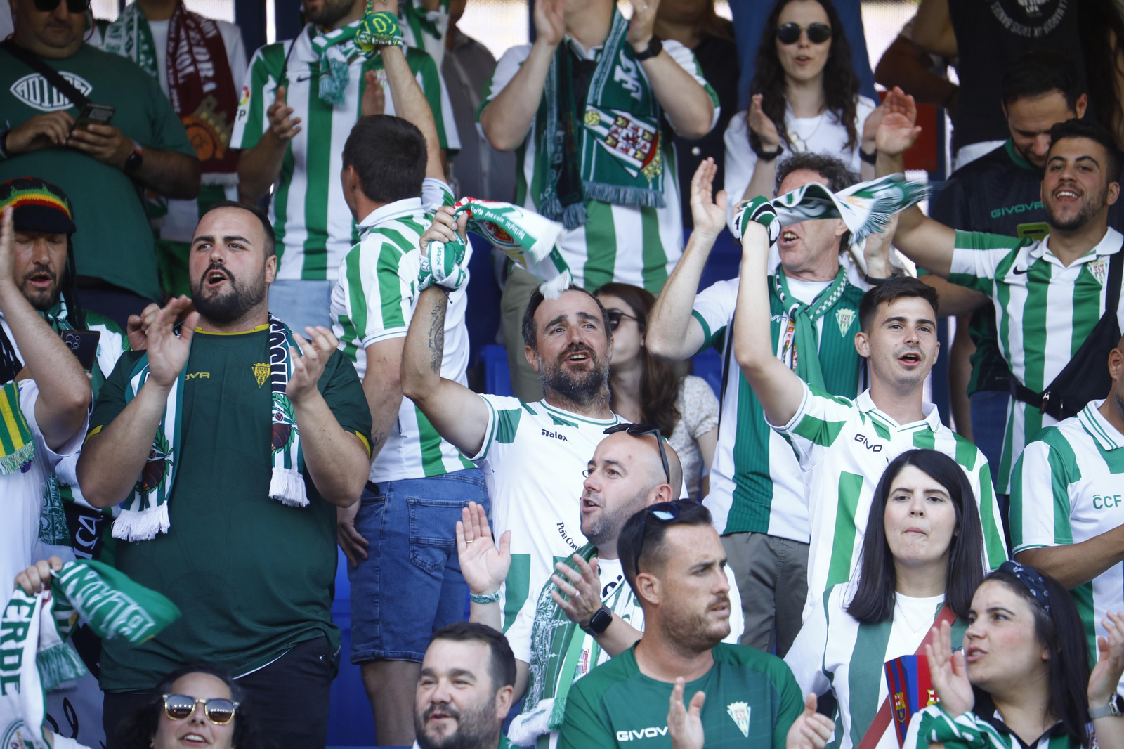 Así vivió la afición del Córdoba CF el partido ante el Barcelona Atlètic en el Estadio Johan Cruyff