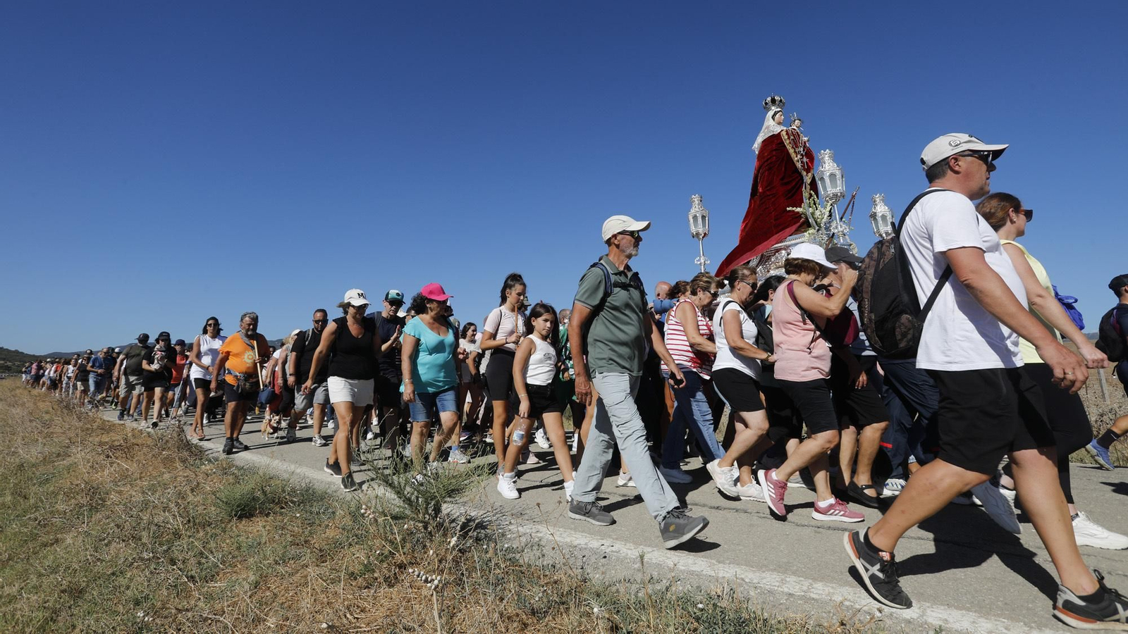 Las fotos de la llegada de la Virgen de la Luz a Tarifa