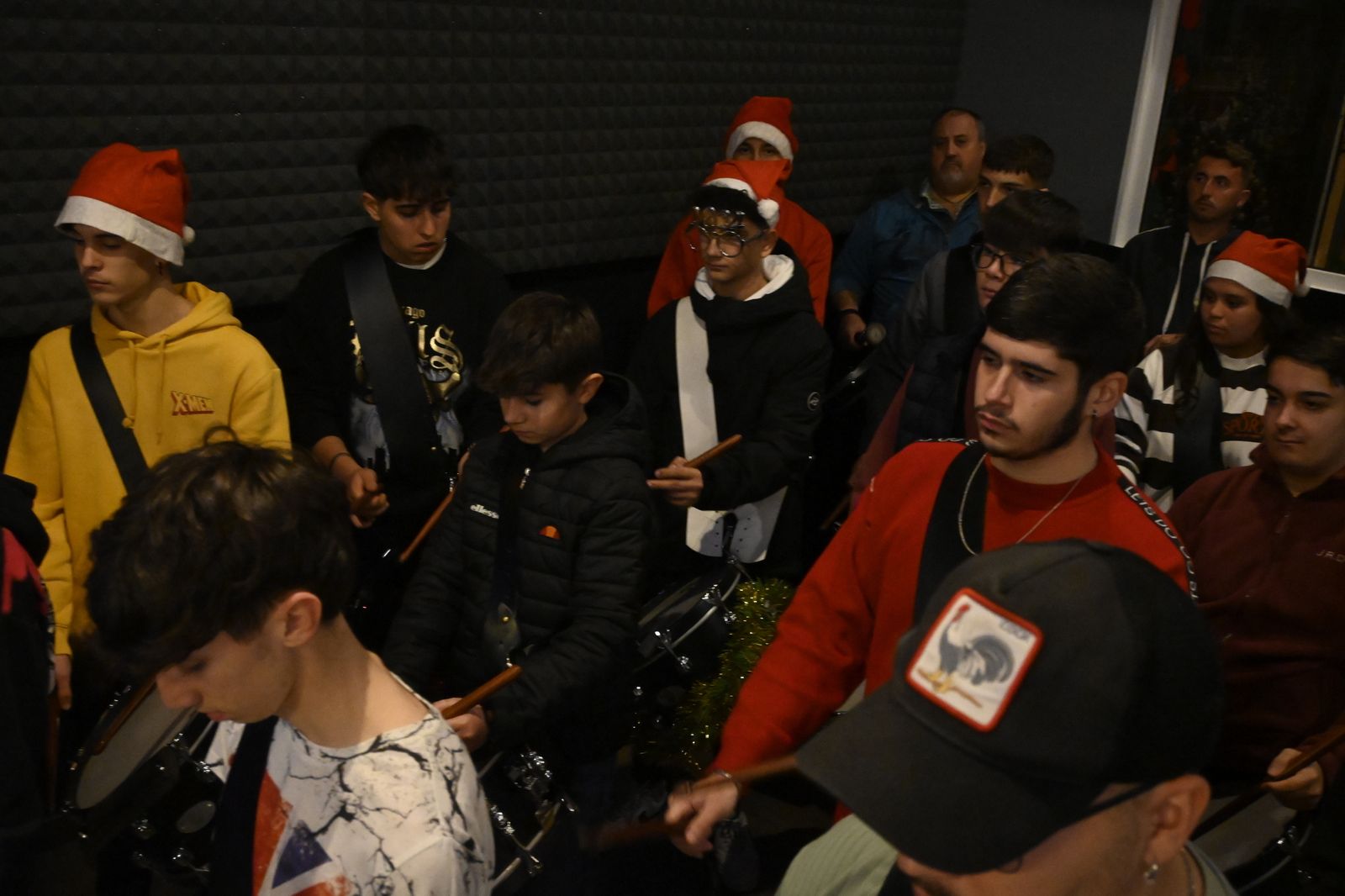 Ensayo preparatorio de la AM Santa Cruz para la cabalgata de Reyes Magos, en Imágenes