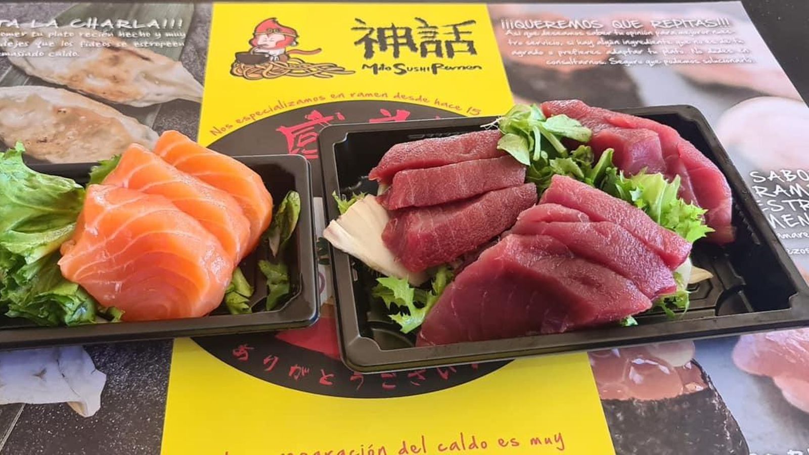 Uno de los platos de Mito Ramen.