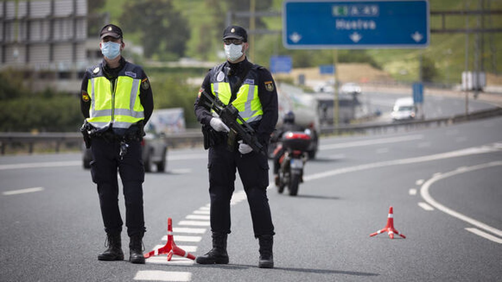 Un control policial.