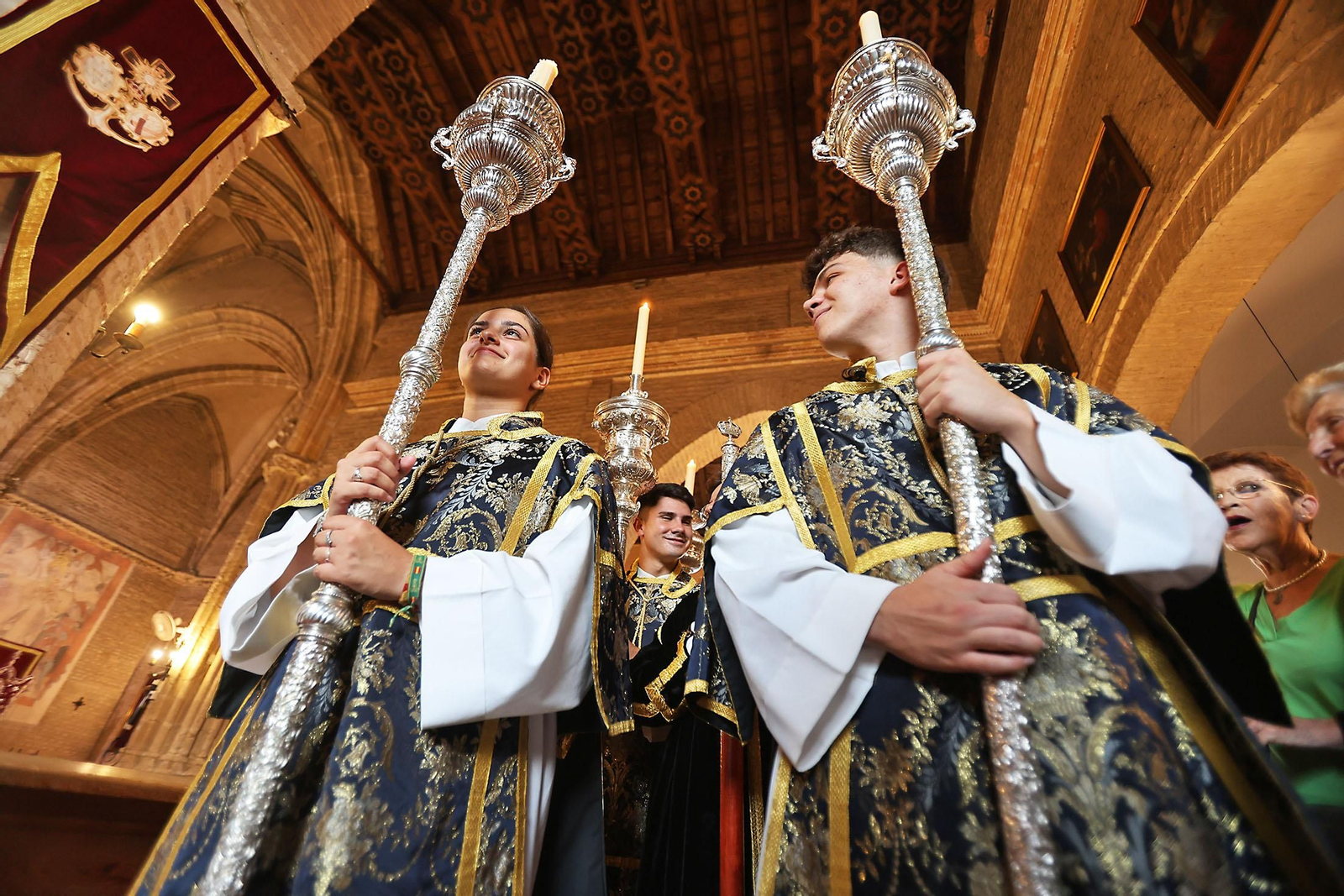 Imágenes de la procesión de Nuestra Señora de los Milagros en Palos de la Frontera Imágenes de la procesión de Nuestra Señora de los Milagros en Palos de la Frontera