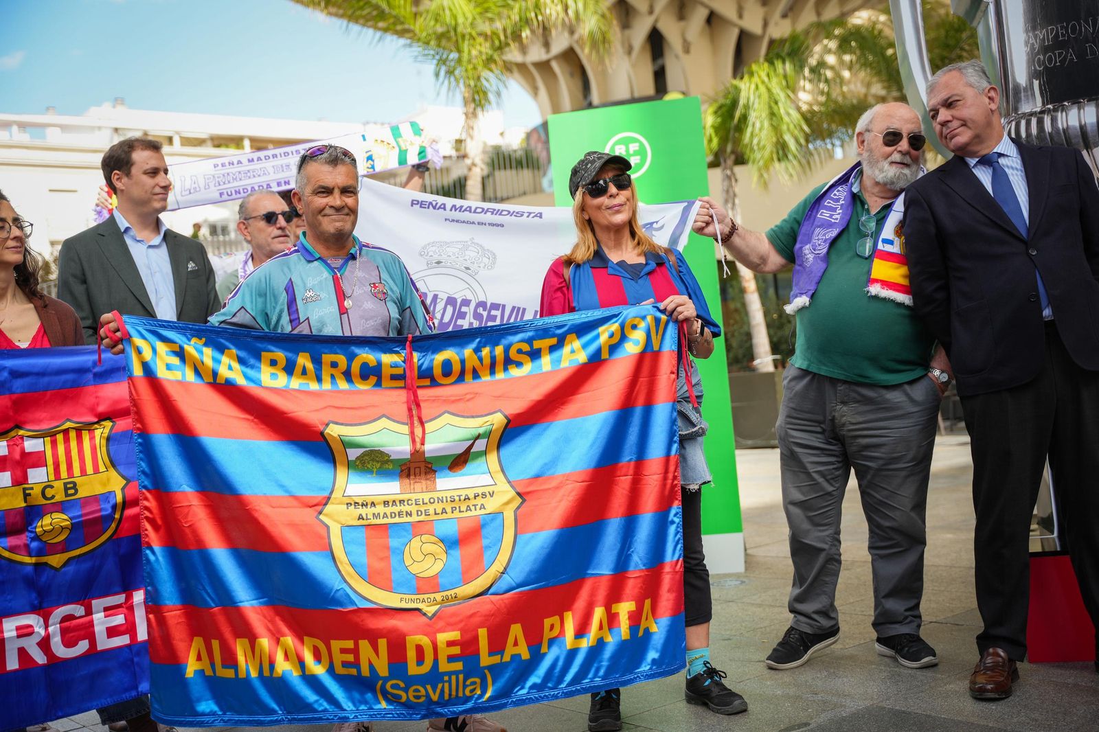 La fotos del día antes de la final de Copa Barcelona - Real Madrid