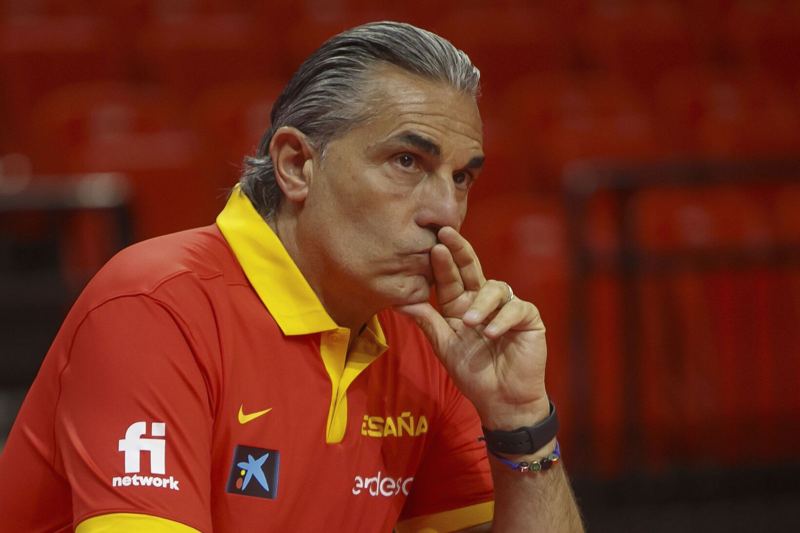 Sergio Scariolo, seleccionador español de baloncesto.