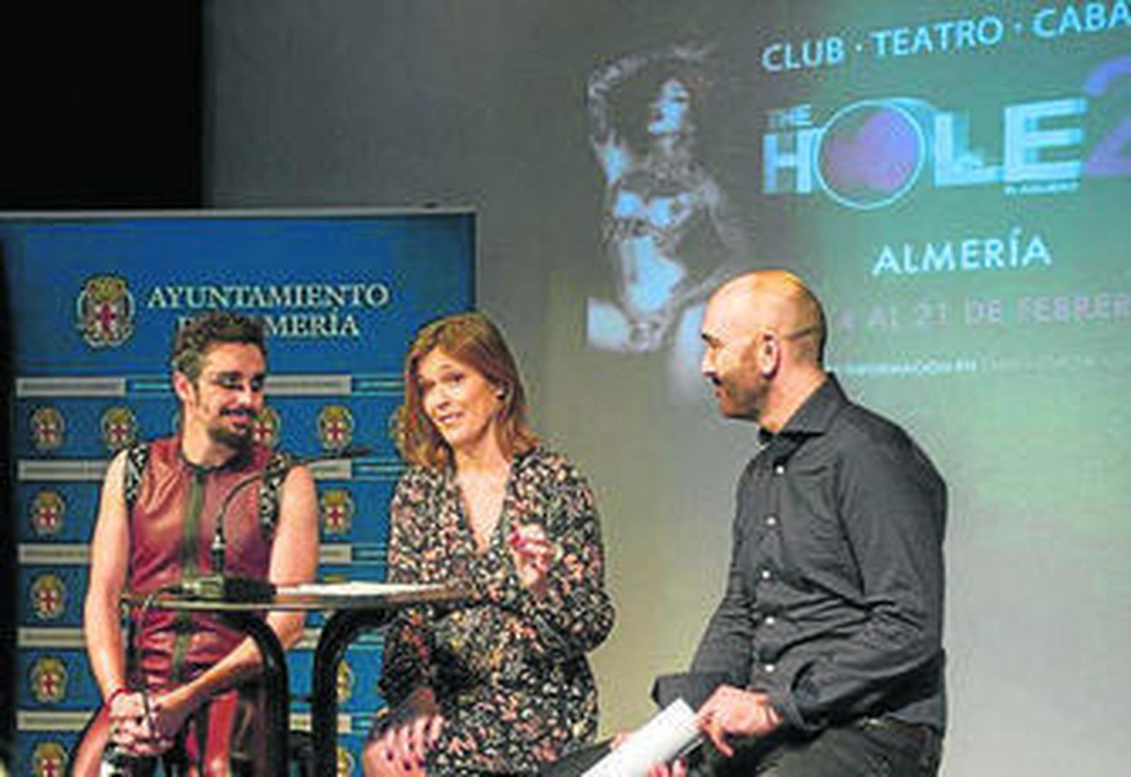 Ana Martínez Labella hace unos días durante la presentación de The Hole 2.