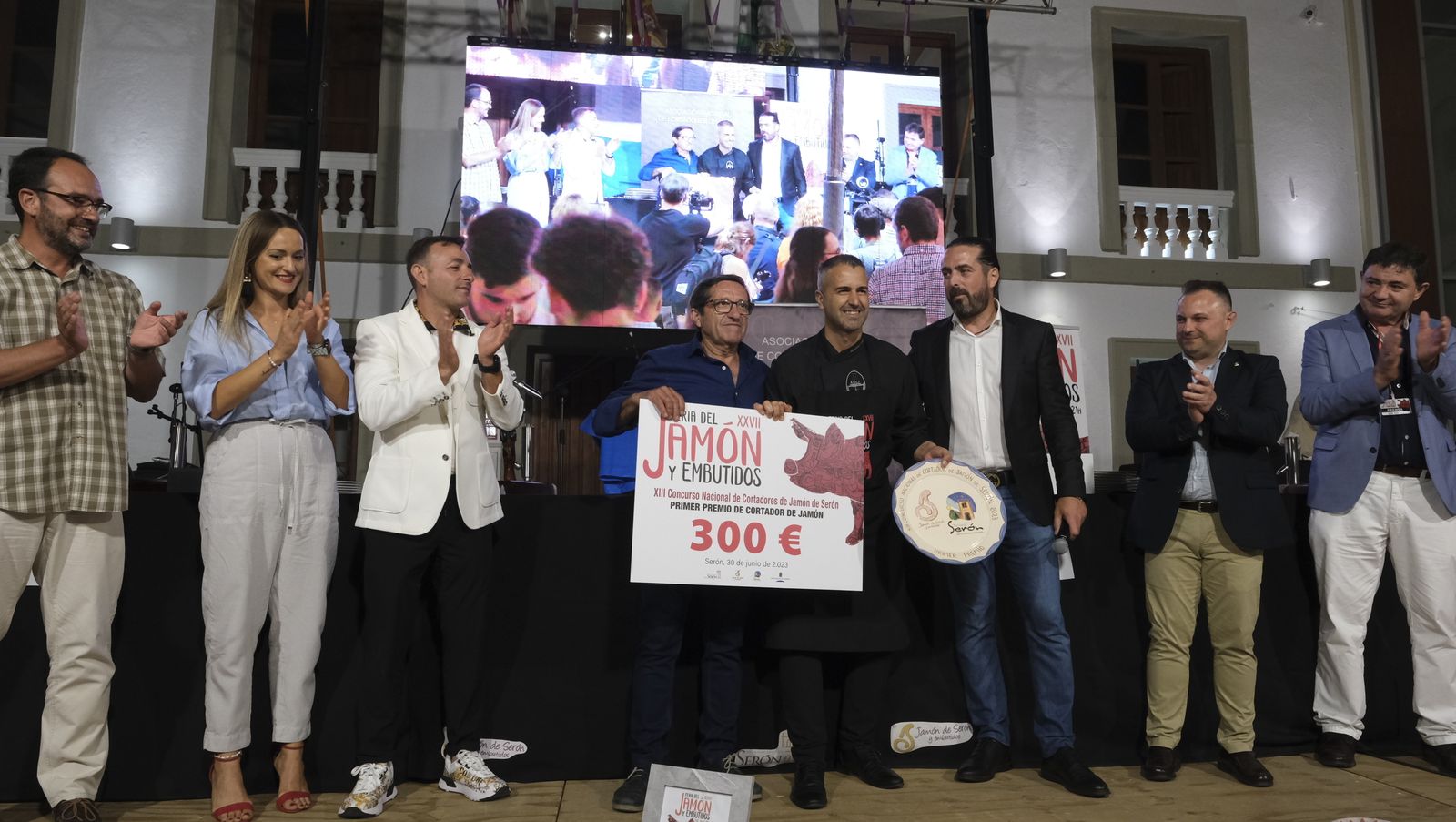 Imágenes del Concurso Nacional de Cortadores de Jamón de Serón