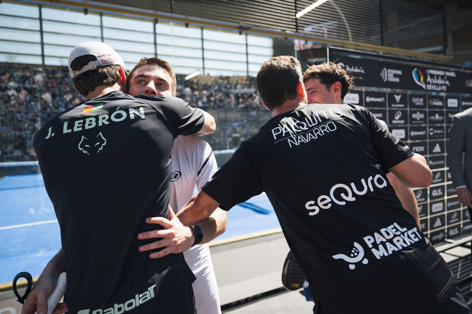 Las mejores imágenes de las semifinales de pádel en el Estadio de la Cartuja